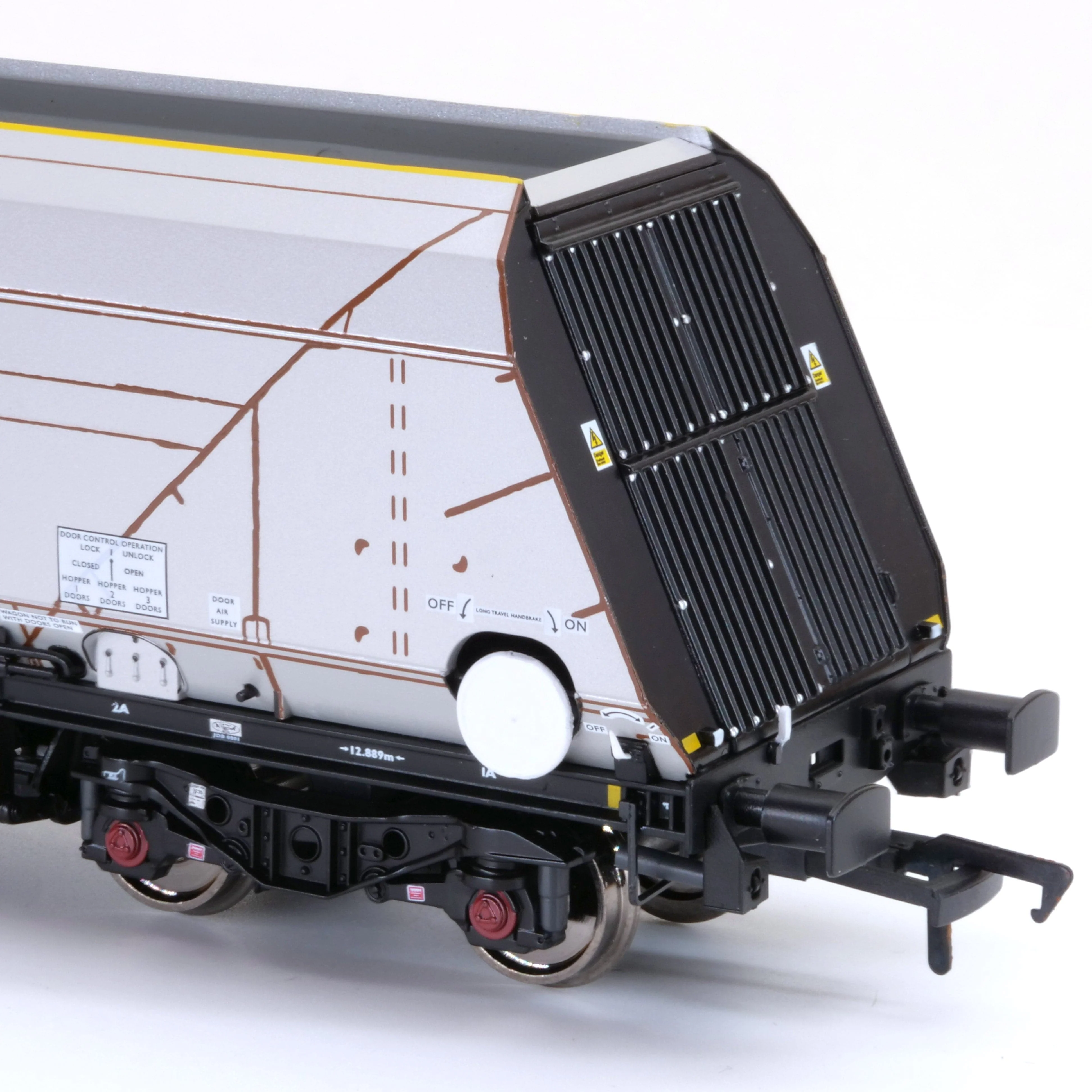 HYA Bogie Hopper Wagon - Fastline Freight / GE - Twin Pack 3 - Image 9