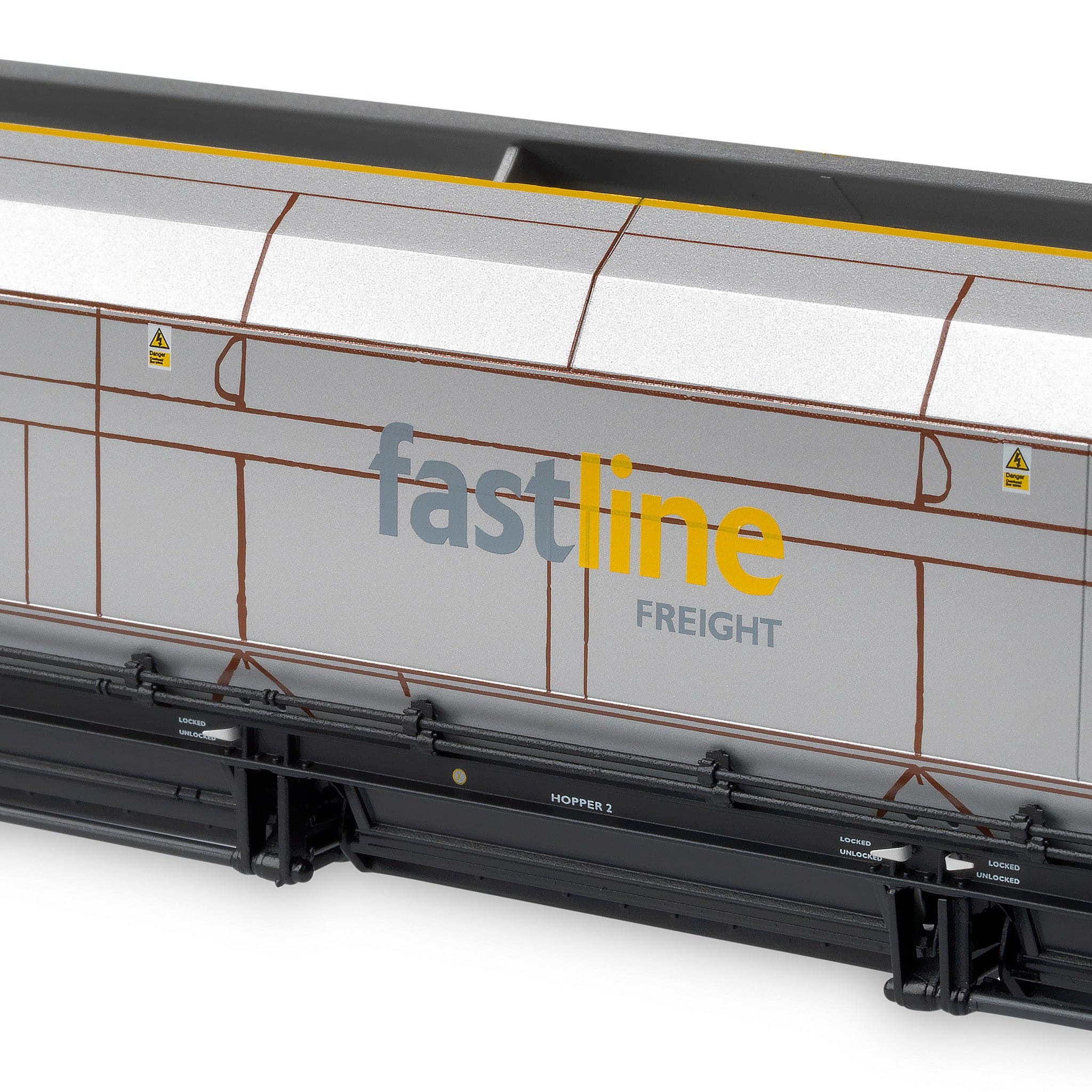 HYA Bogie Hopper Wagon - Fastline Freight - Twin Pack 1 - Image 12