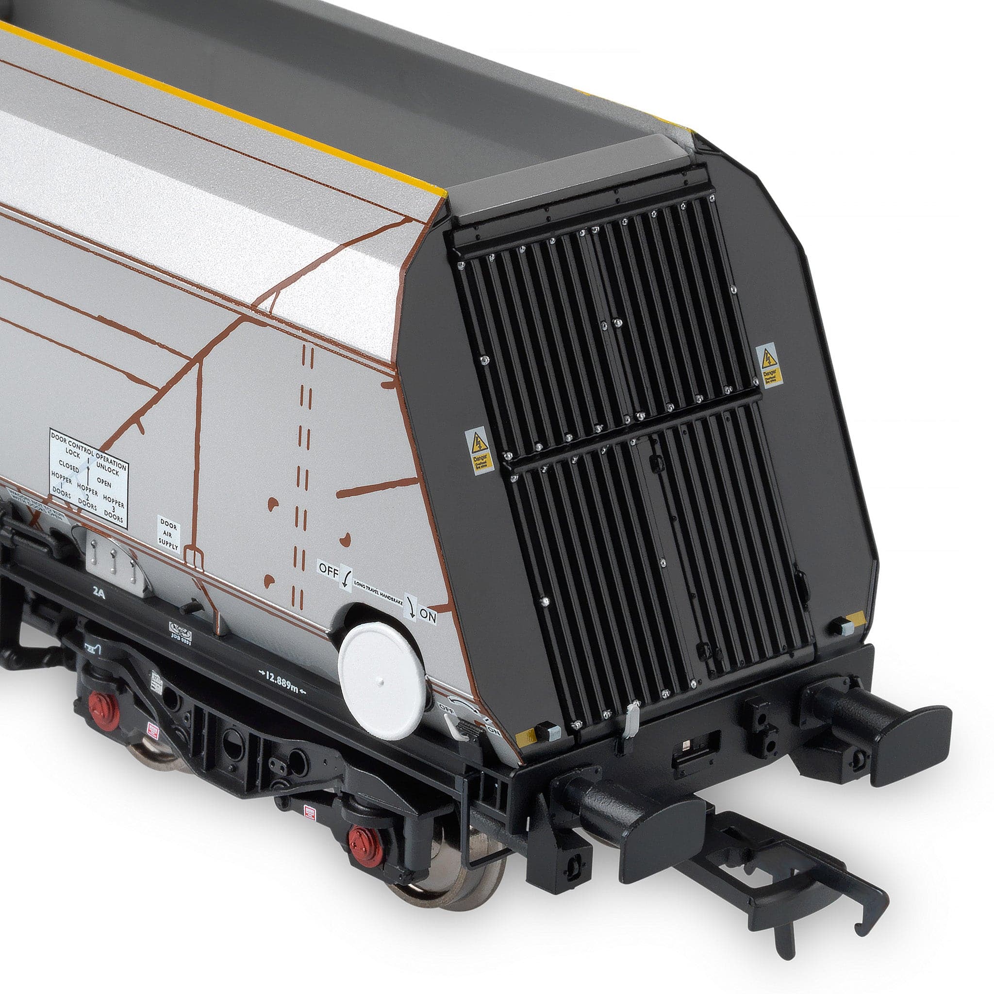 HYA Bogie Hopper Wagon - Fastline Freight - Twin Pack 1 - Image 4