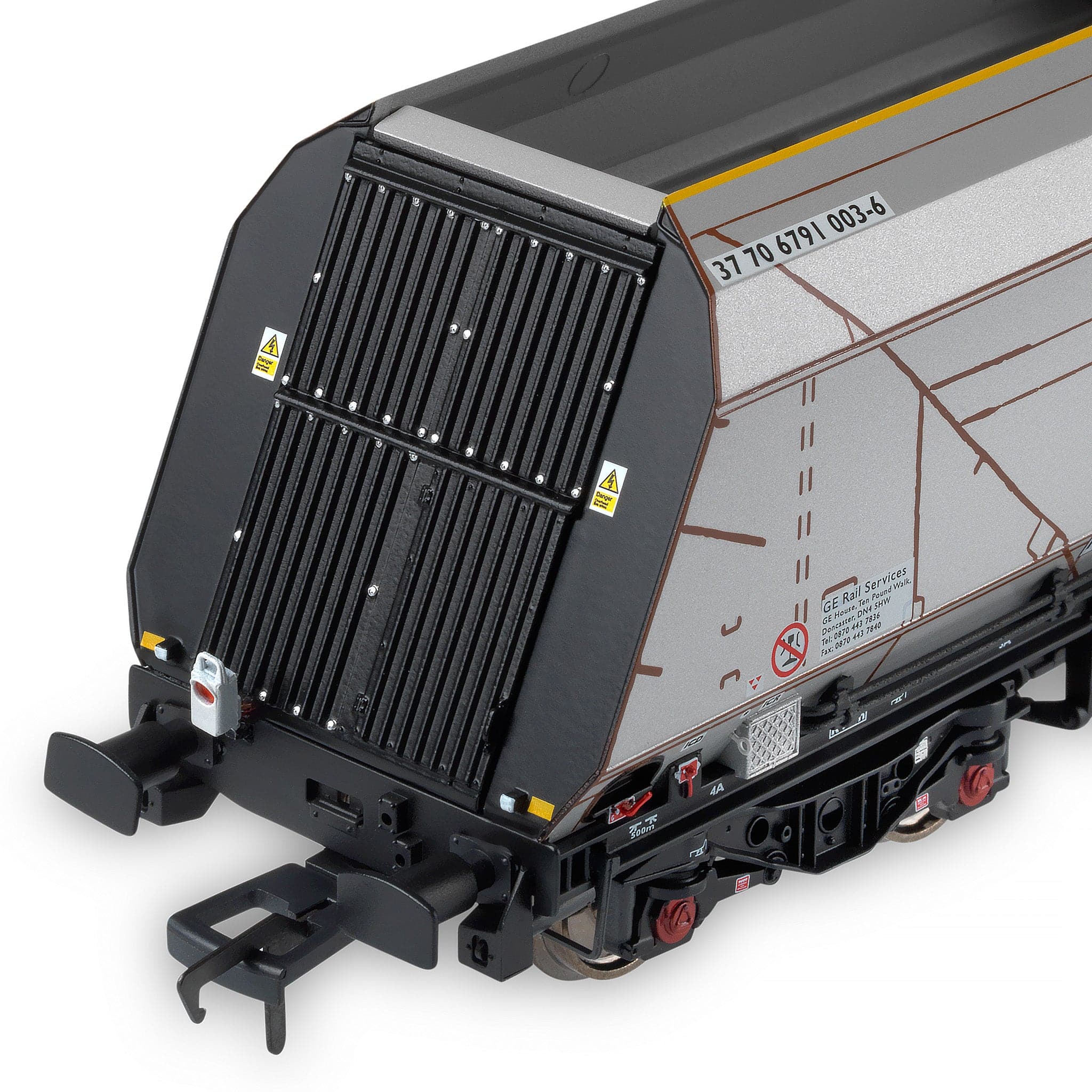 HYA Bogie Hopper Wagon - Fastline Freight - Twin Pack 1 - Image 5