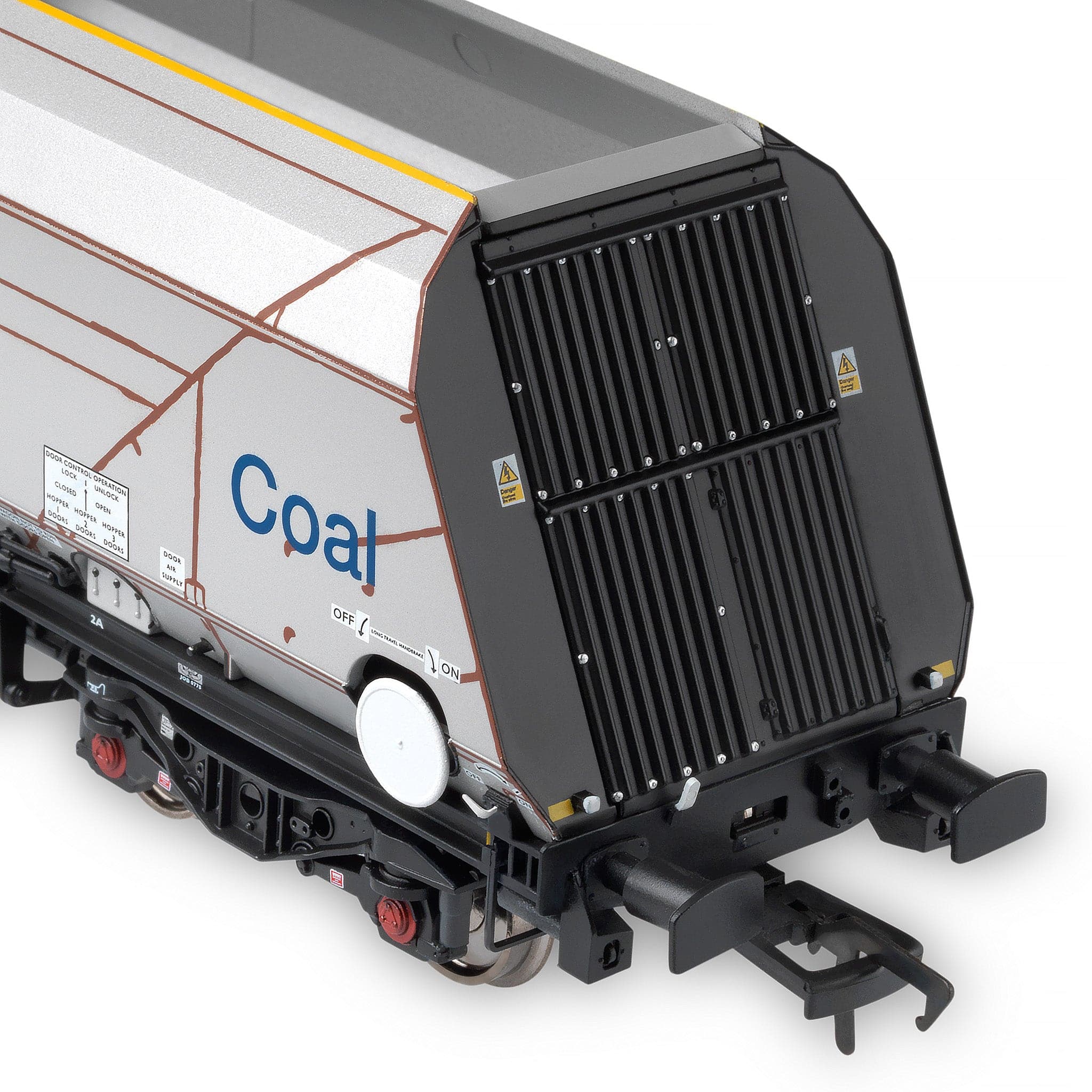 HYA Bogie Hopper Wagon - GBRf Coal Branding - Pack 1 - Image 4