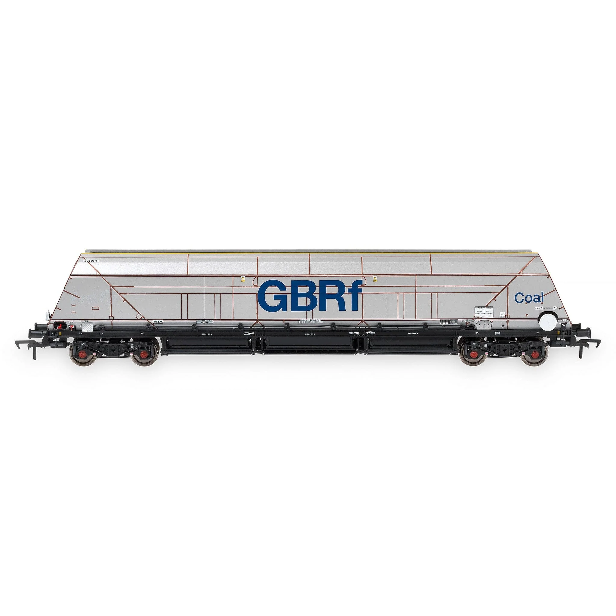 HYA Bogie Hopper Wagon - GBRf Coal Branding - Pack 1 - Image 7