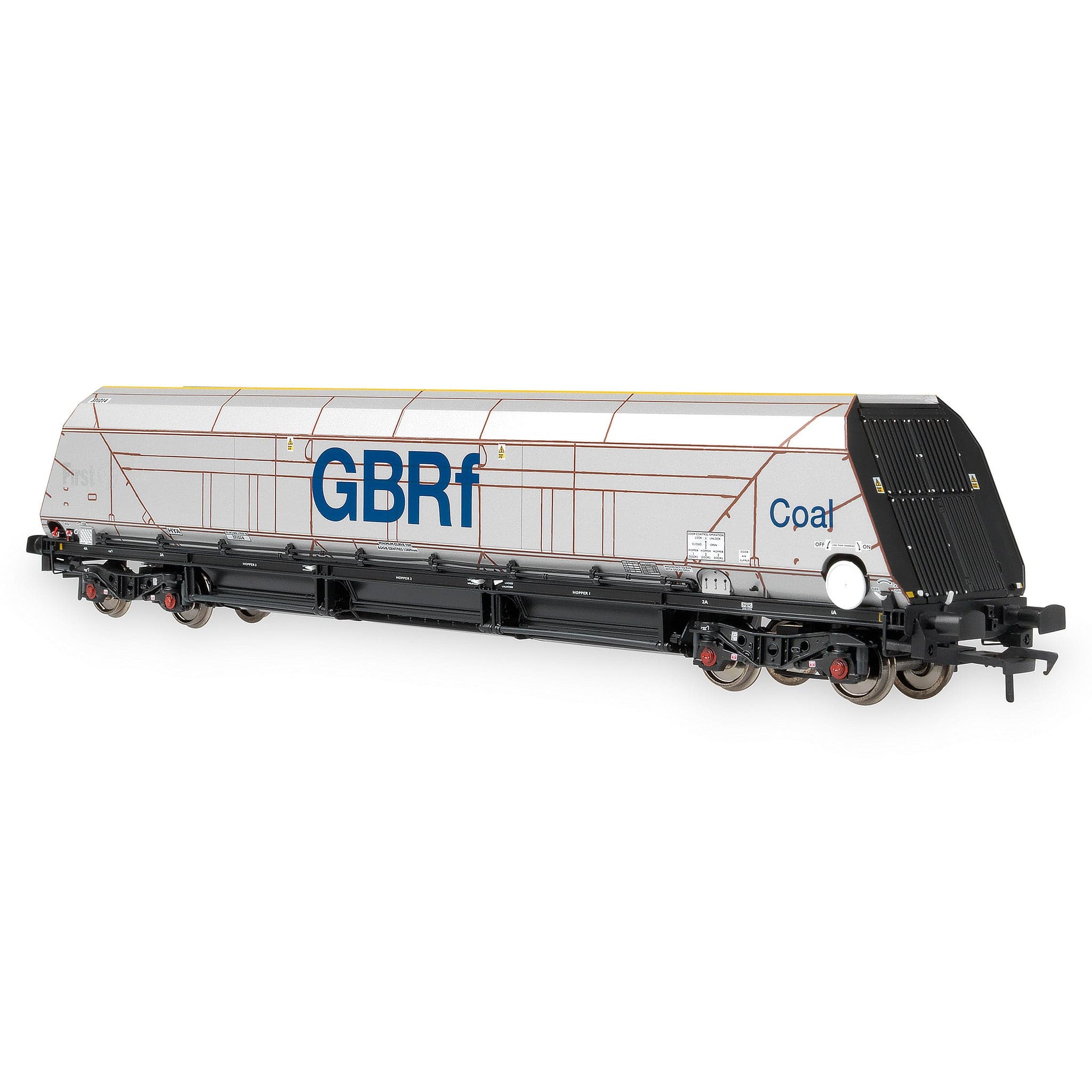 HYA Bogie Hopper Wagon - GBRf Coal Branding - Pack 1 - Image 8
