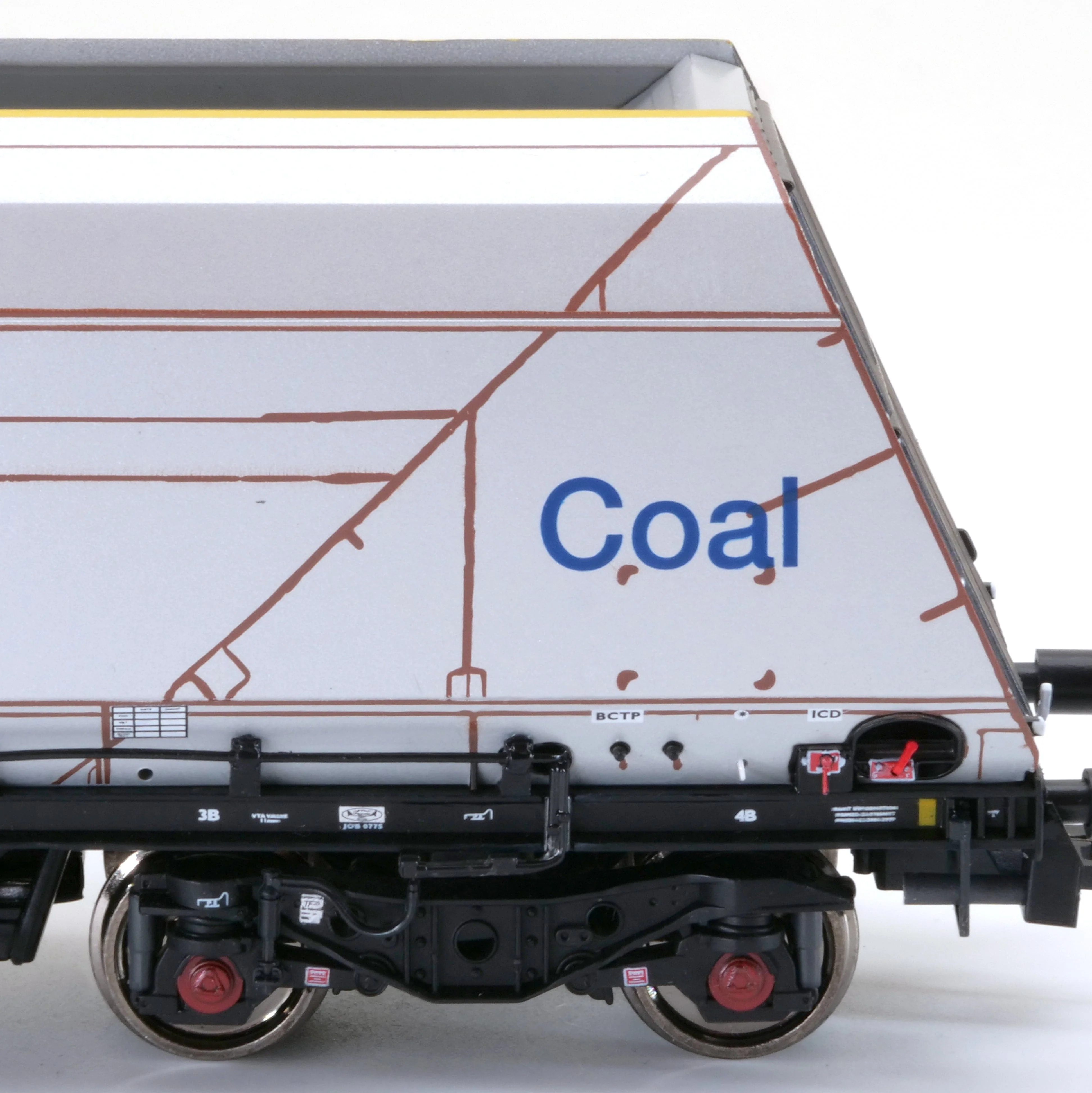 HYA Bogie Hopper Wagon - GBRf Coal Branding - Pack 2 - Image 12