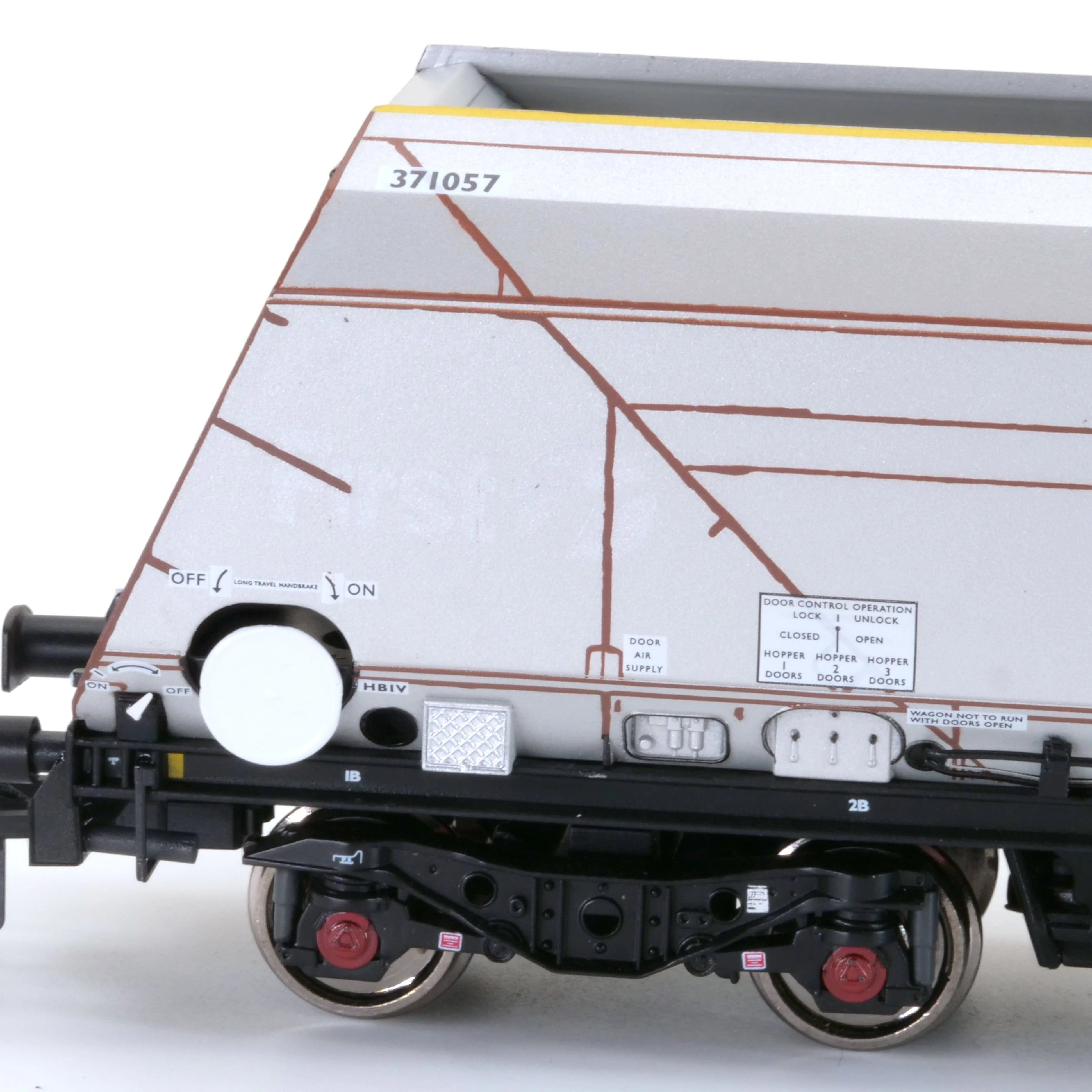 HYA Bogie Hopper Wagon - GBRf Coal Branding - Pack 2 - Image 7