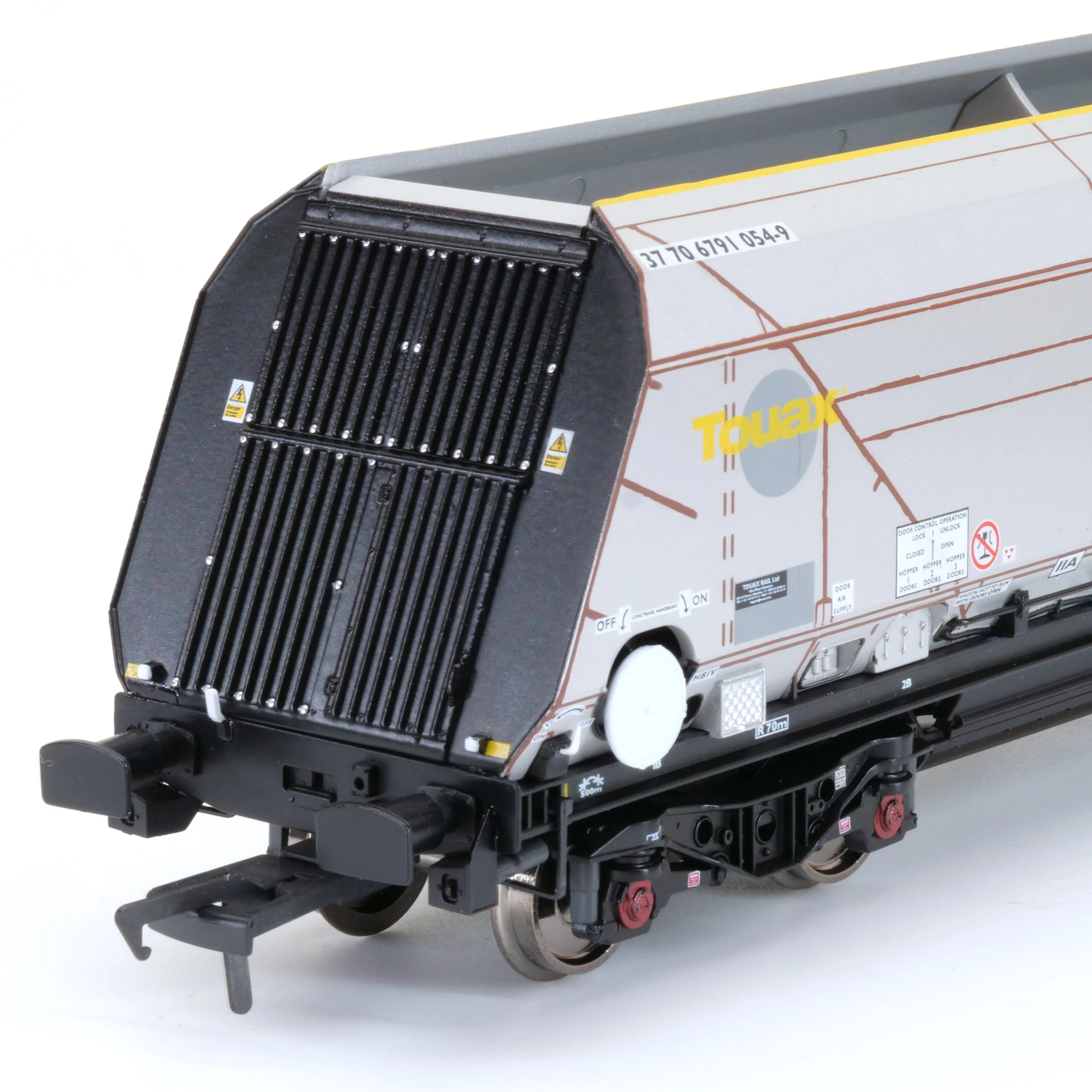 HYA Bogie Hopper Wagon - Unpainted Touax - Pack 1 - Image 12