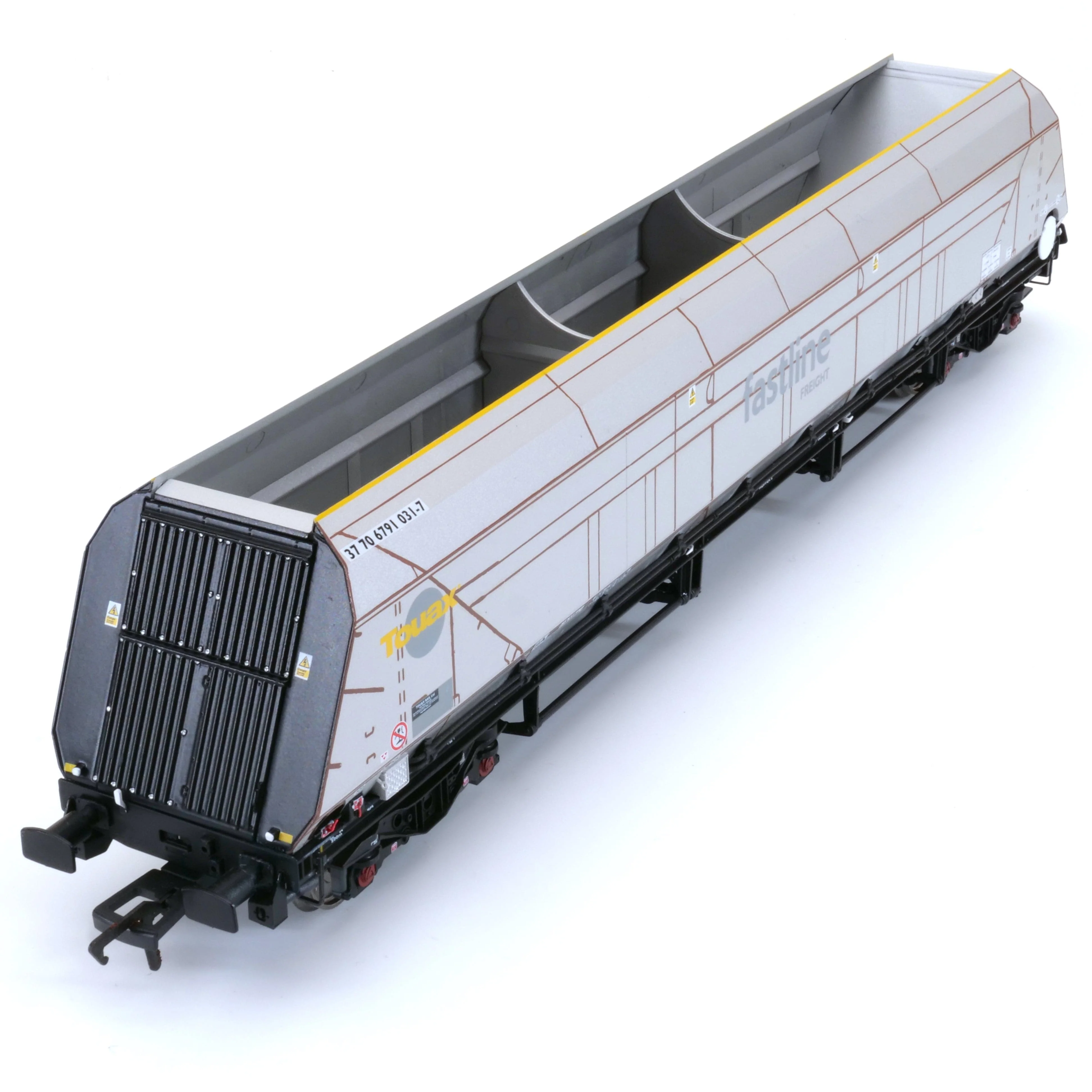 HYA Bogie Hopper Wagon - Unpainted Touax - Pack 1 - Image 3