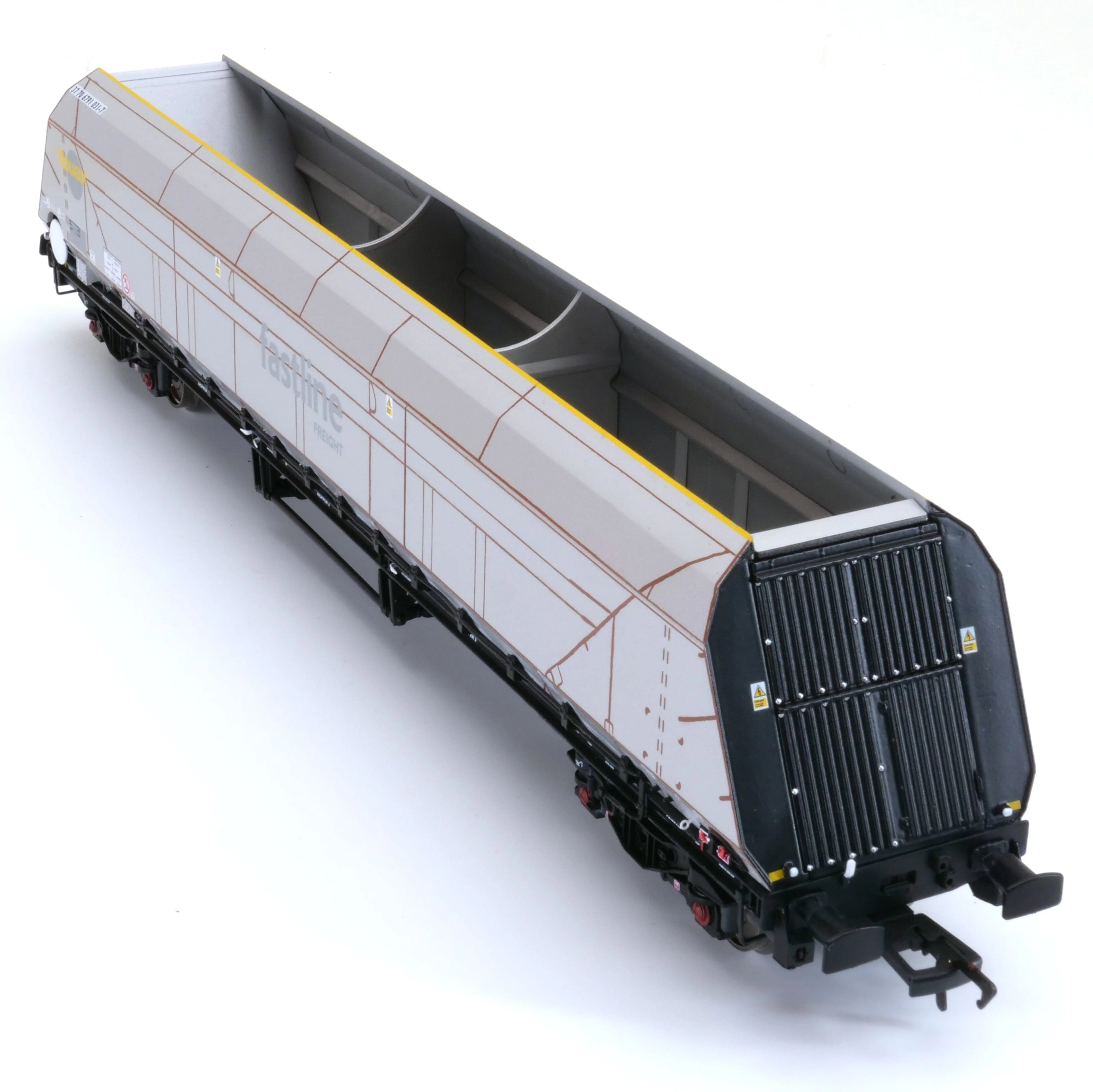 HYA Bogie Hopper Wagon - Unpainted Touax - Pack 1 - Image 4