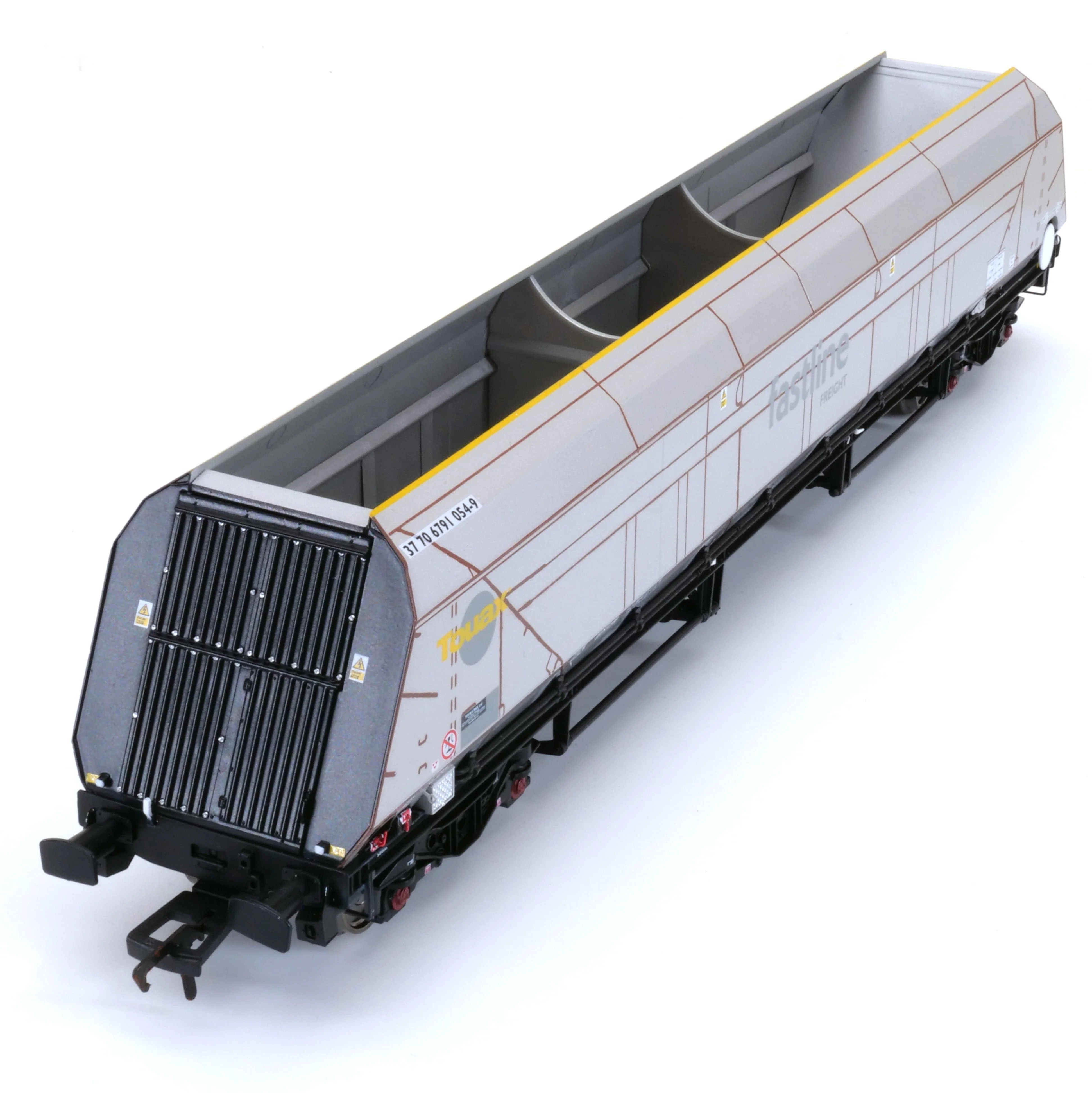 HYA Bogie Hopper Wagon - Unpainted Touax - Pack 1 - Image 5
