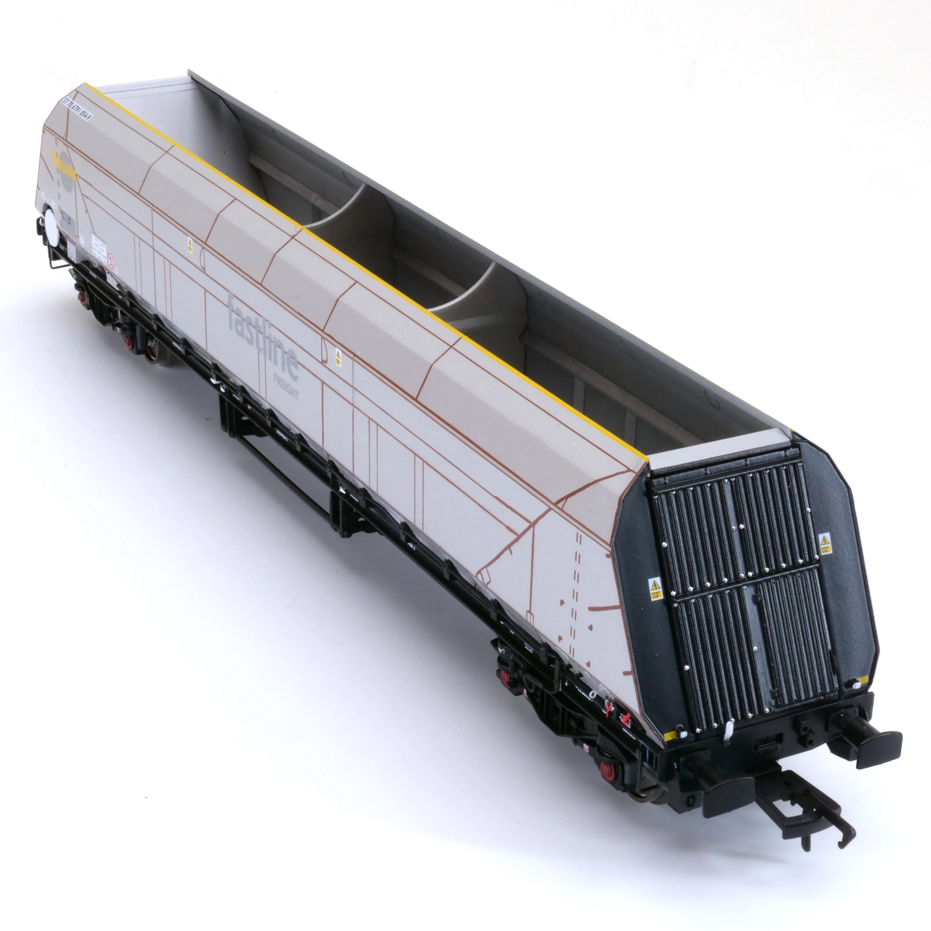 HYA Bogie Hopper Wagon - Unpainted Touax - Pack 1 - Image 6