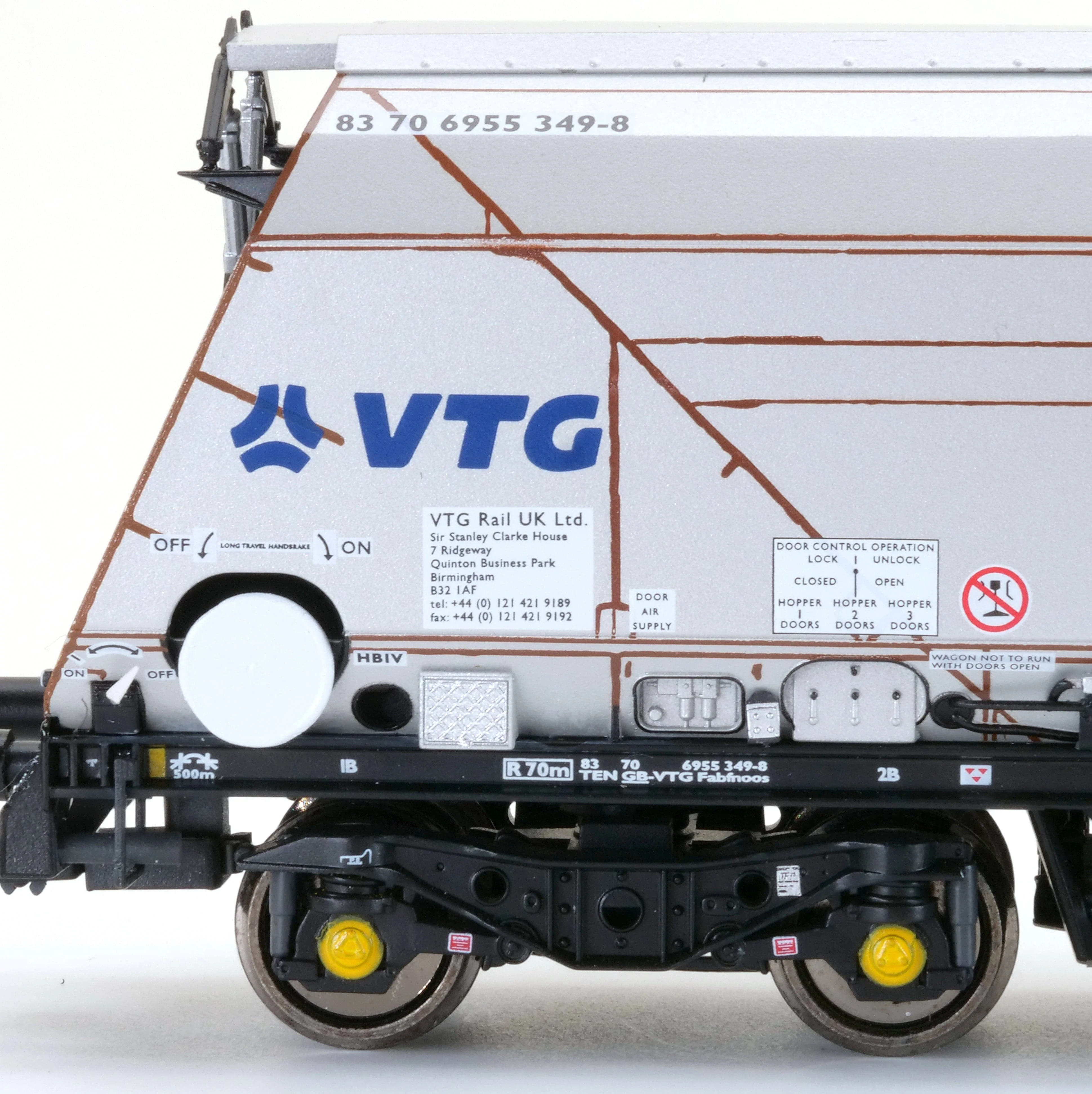 IIA Biomass Bogie Hopper Wagon - GBRf / VTG - Pack 4 - Image 7