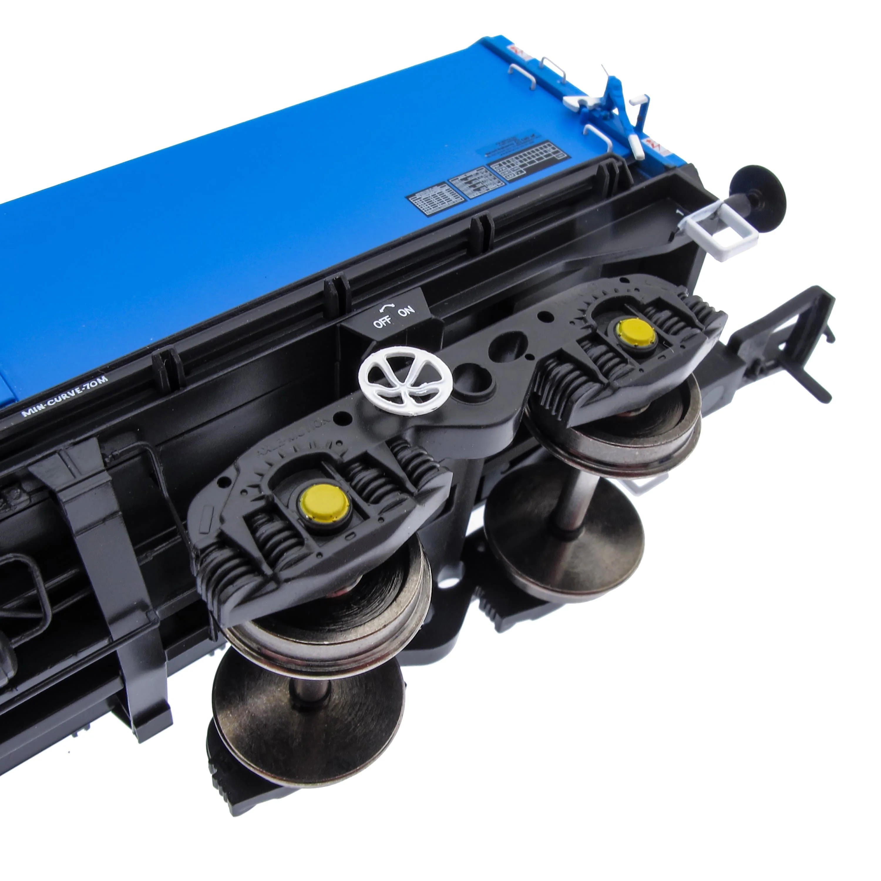JSA Bogie Covered Steel Wagon Twin Pack - British Steel 2 - Image 10
