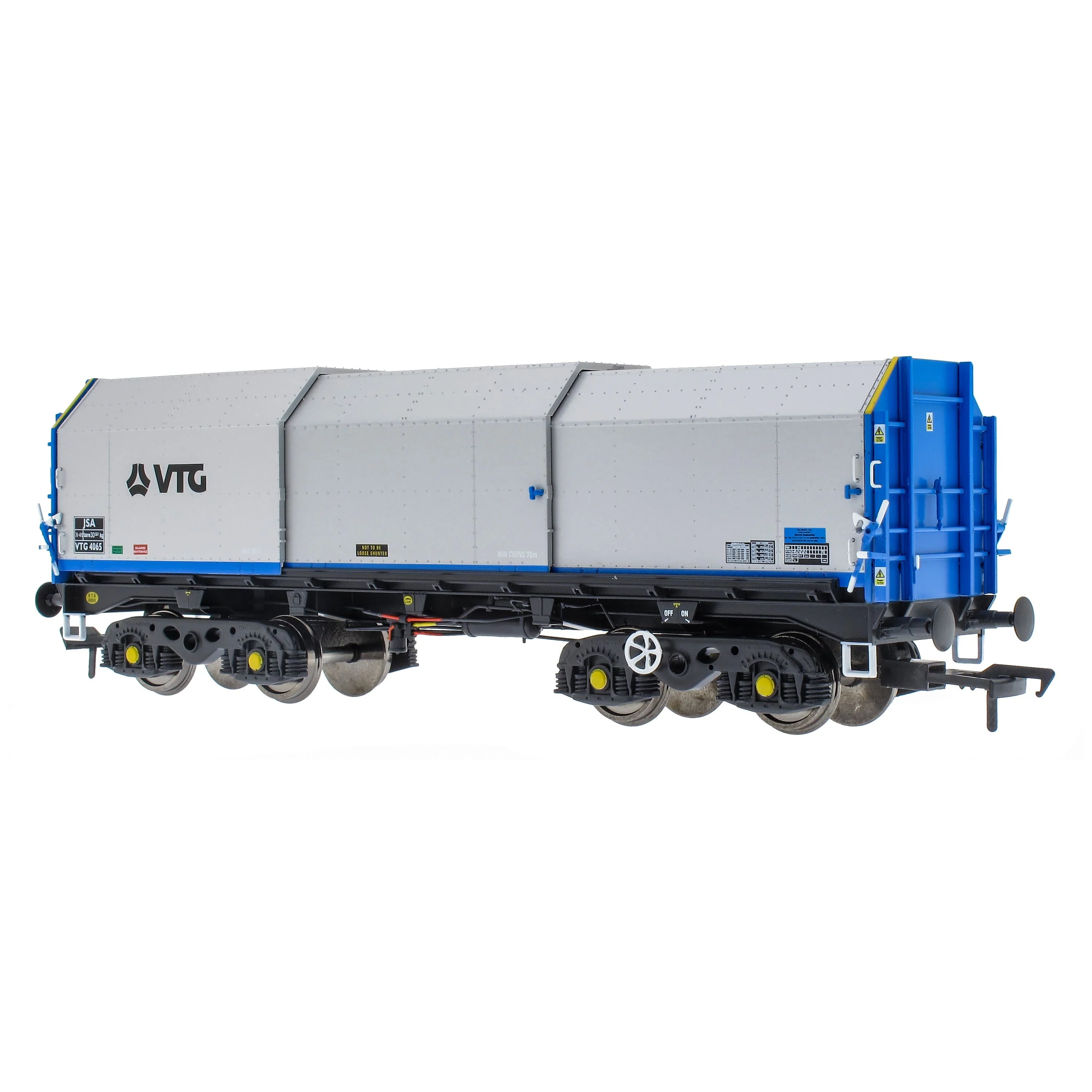 JSA Bogie Covered Steel Wagon Twin Pack - VTG 1 - Image 3
