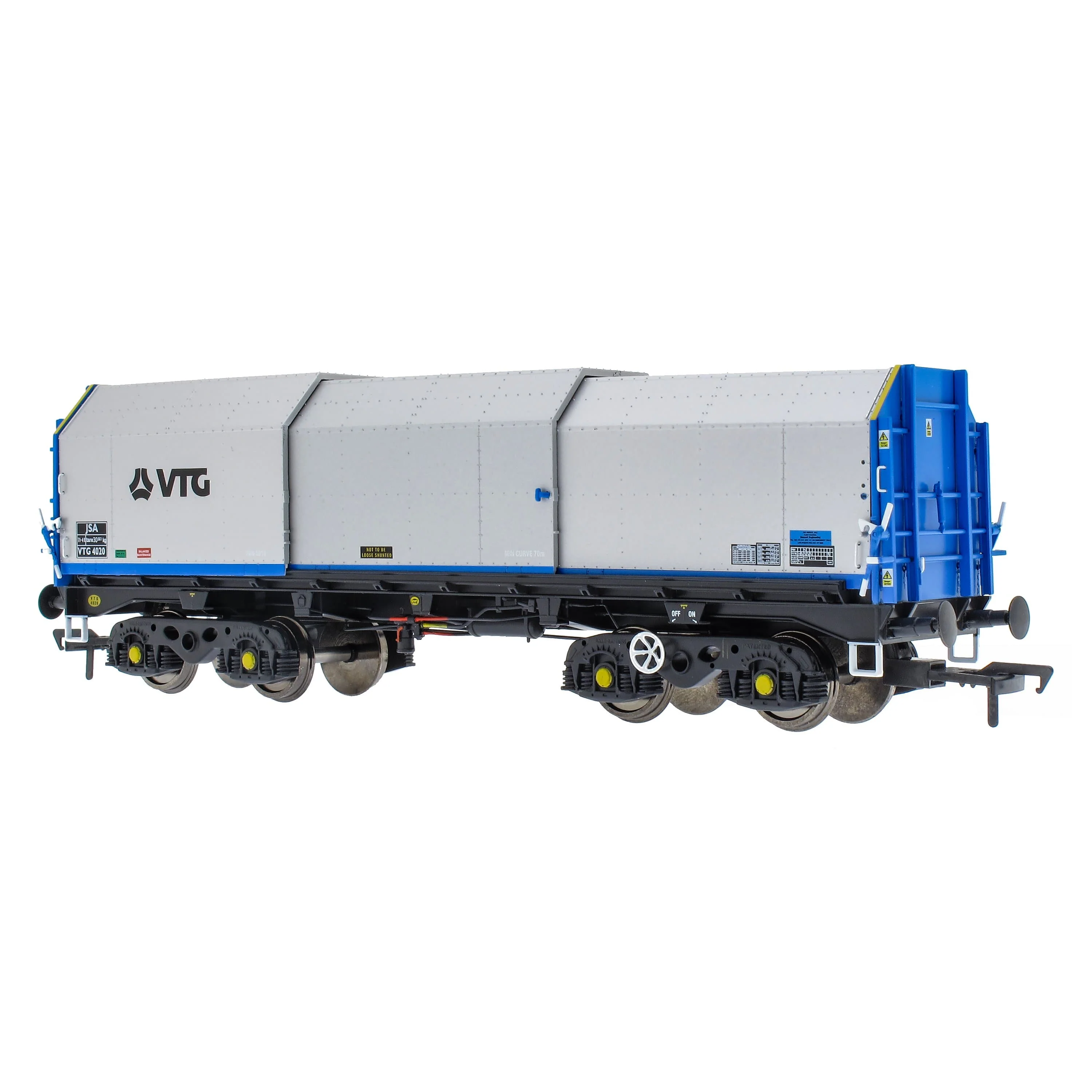 JSA Bogie Covered Steel Wagon Twin Pack - VTG 1 - Image 4