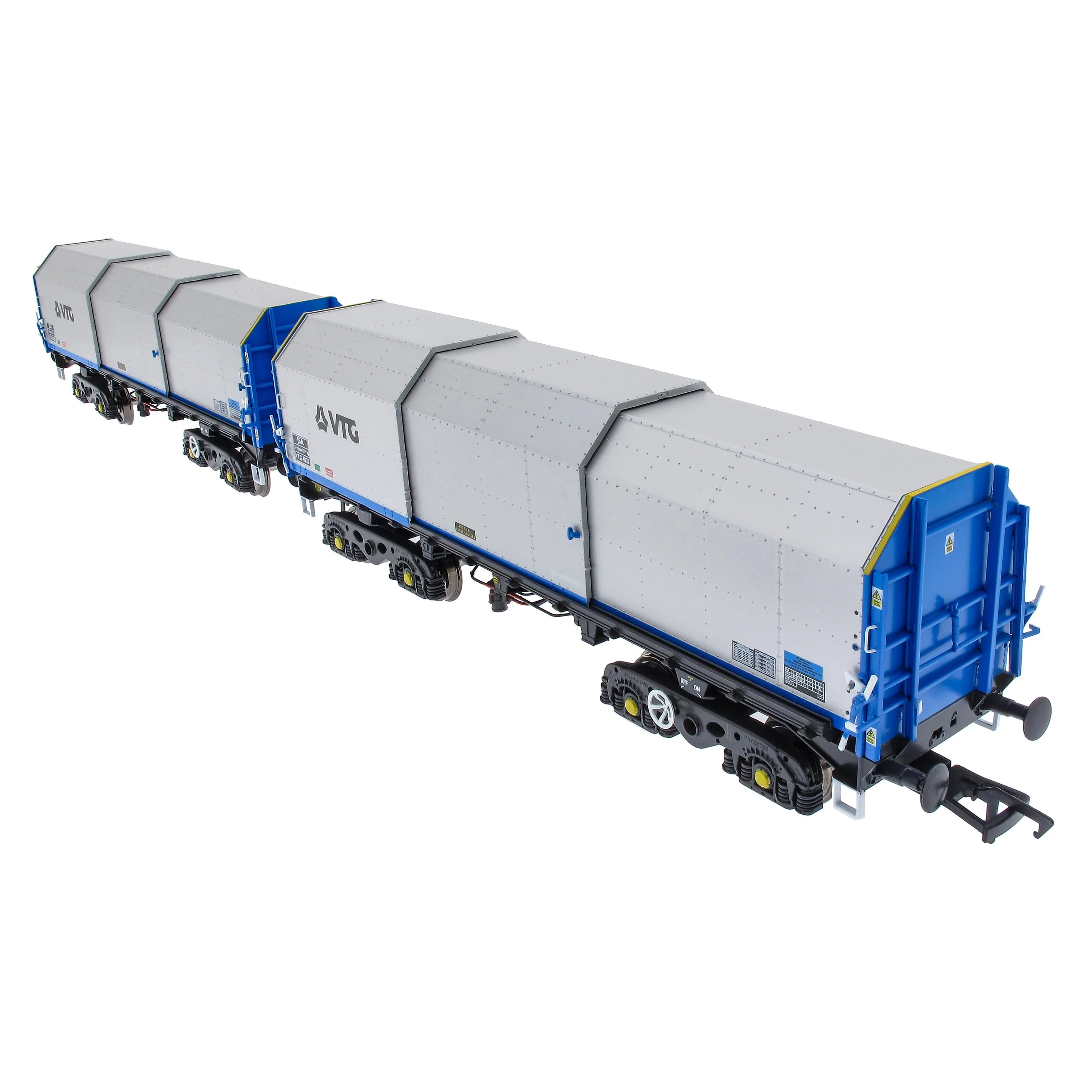 JSA Bogie Covered Steel Wagon Twin Pack - VTG 1 - Image 8