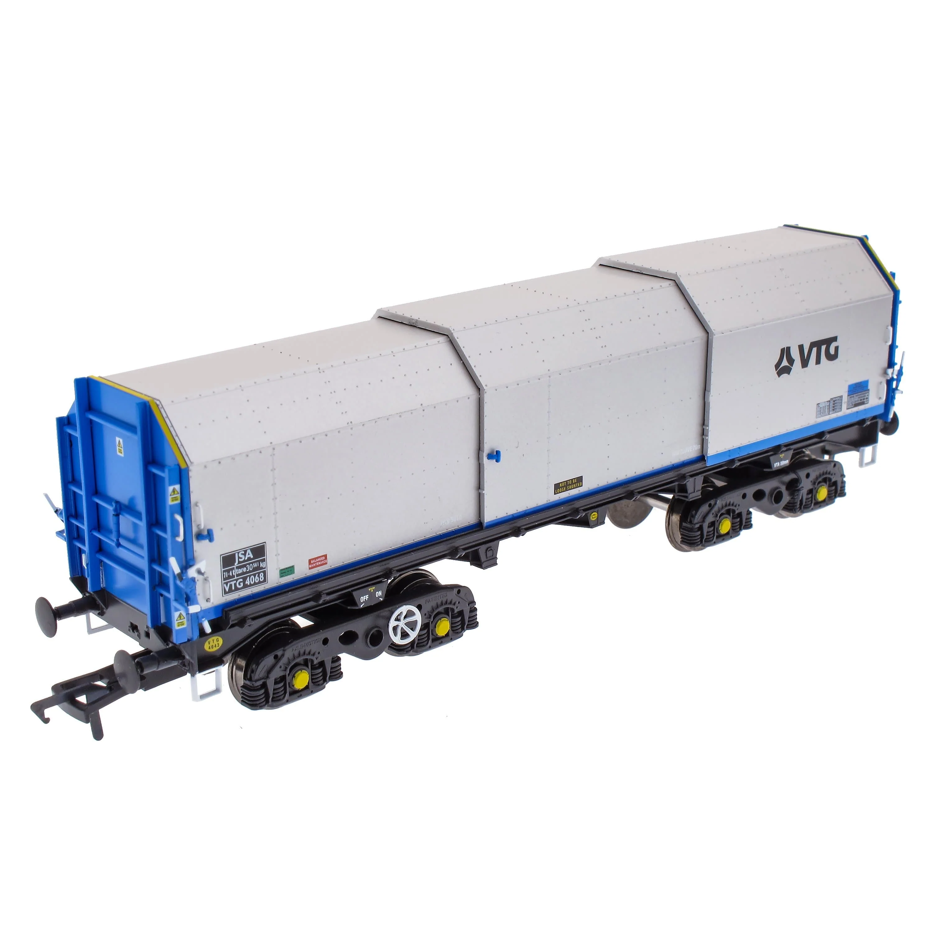 JSA Bogie Covered Steel Wagon Twin Pack - VTG 2 - Image 5