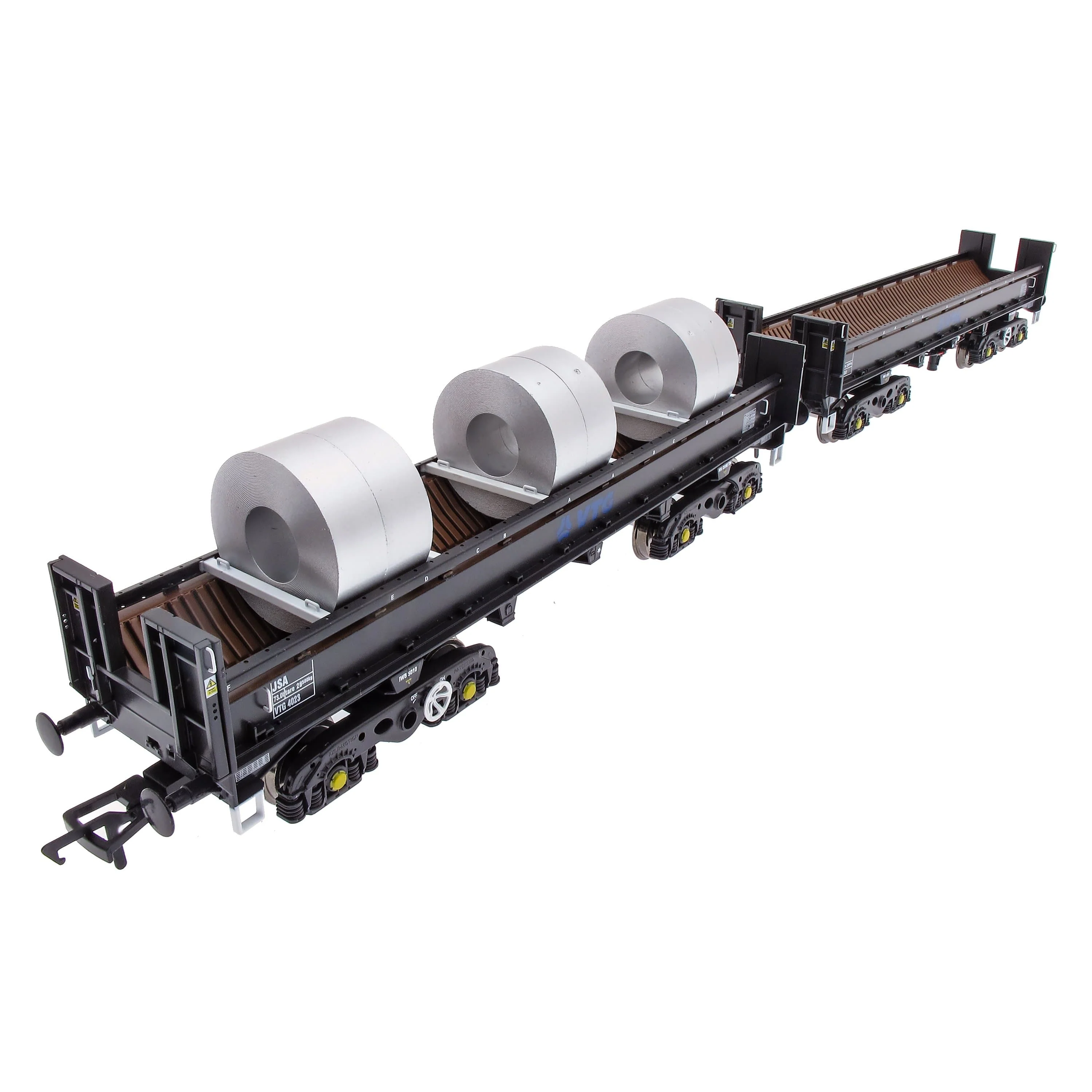 JSA Bogie Open Steel Wagon Twin Pack - VTG 1 - Image 8