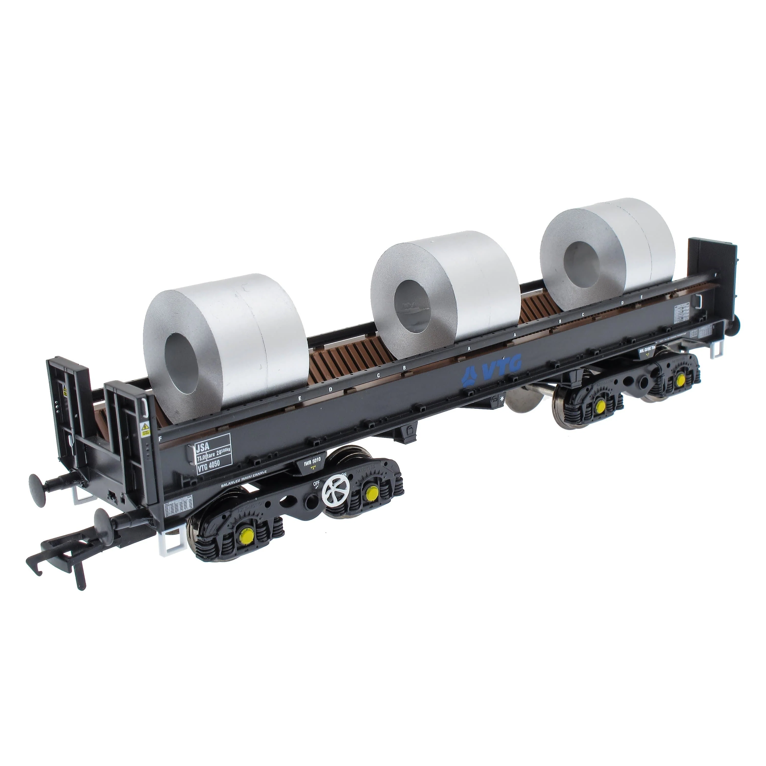 JSA Bogie Open Steel Wagon Twin Pack - VTG 2 - Image 6
