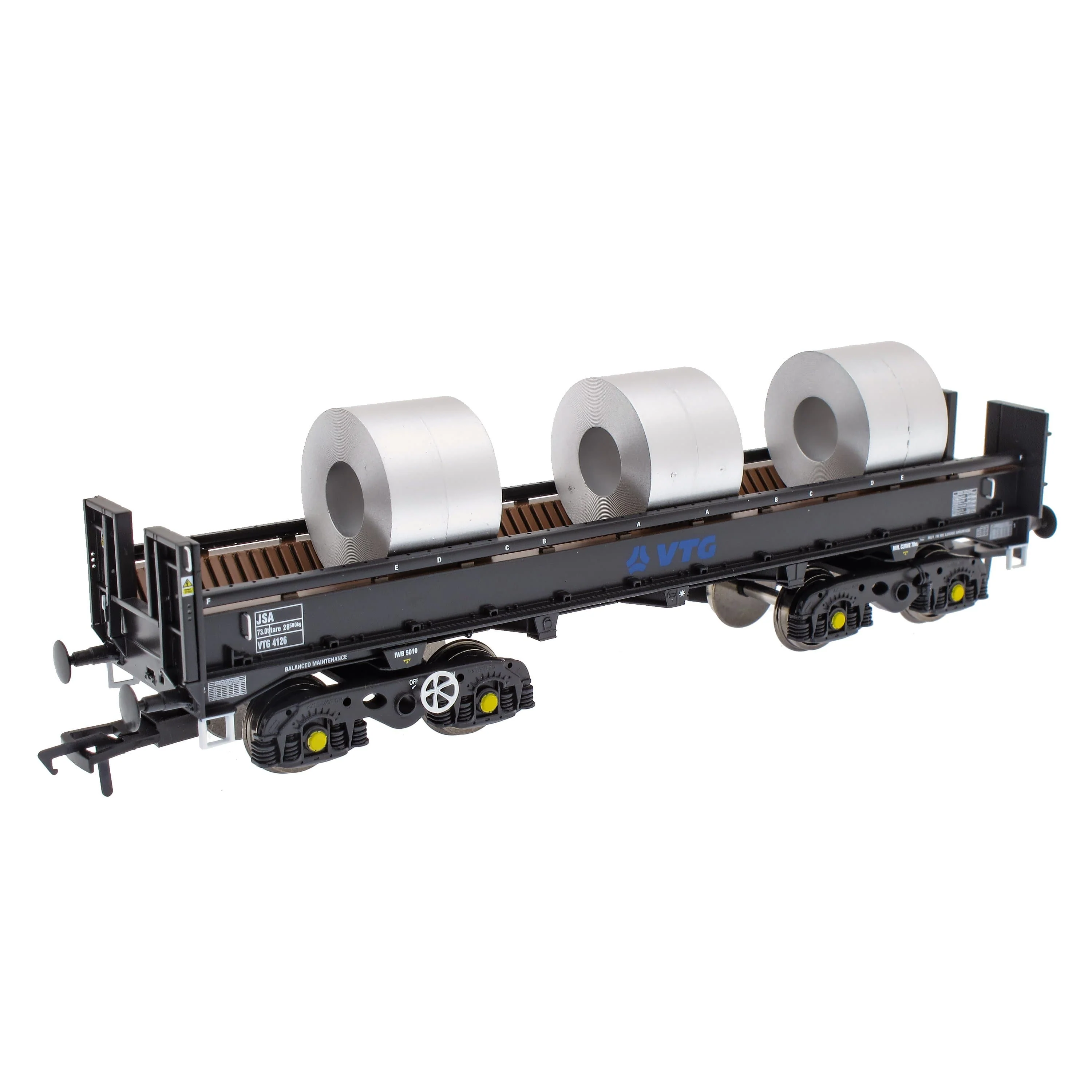 JSA Bogie Open Steel Wagon Twin Pack - VTG 3 - Image 6