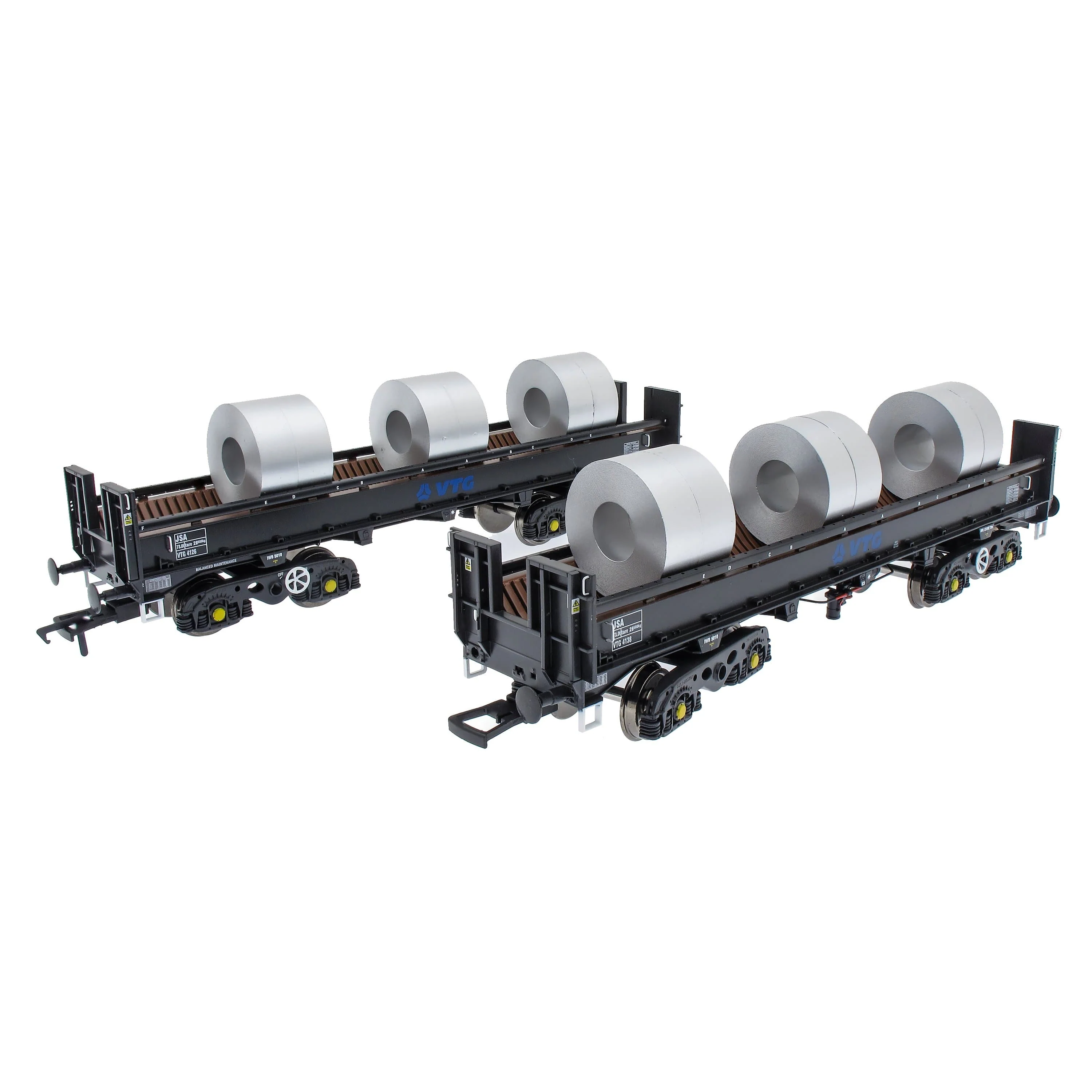 JSA Bogie Open Steel Wagon Twin Pack - VTG 3 - Image 7