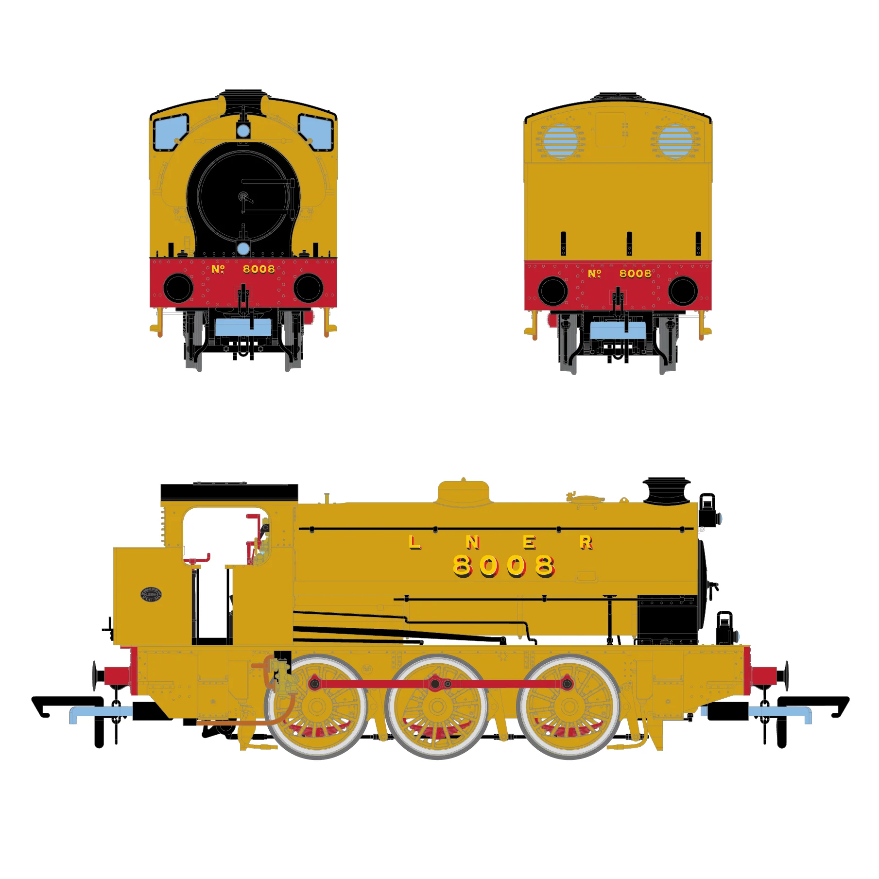 LNER - HE3151 - 8008 - Image 3