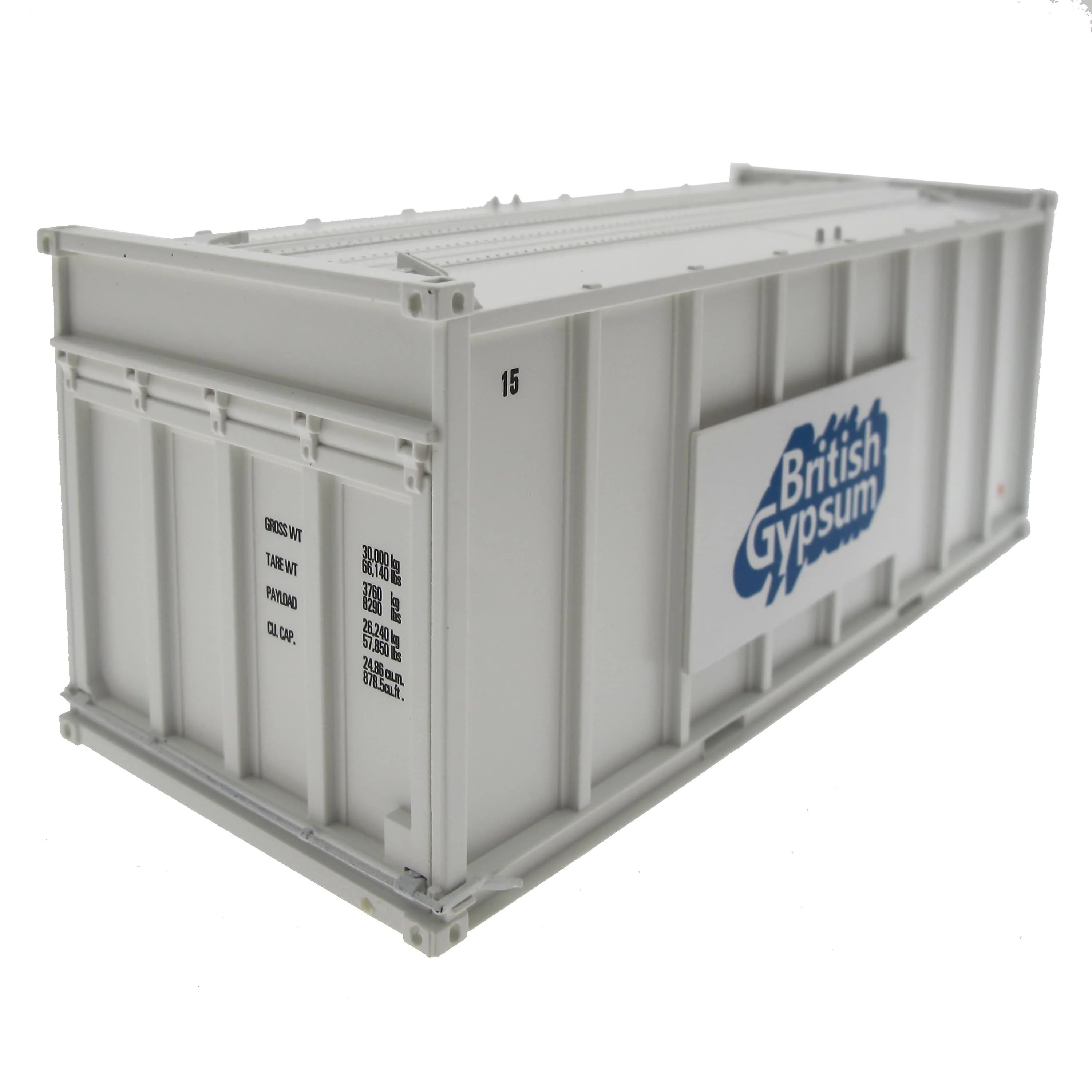 Pack of 3 Gypsum 20' Containers - White Containers - Image 3