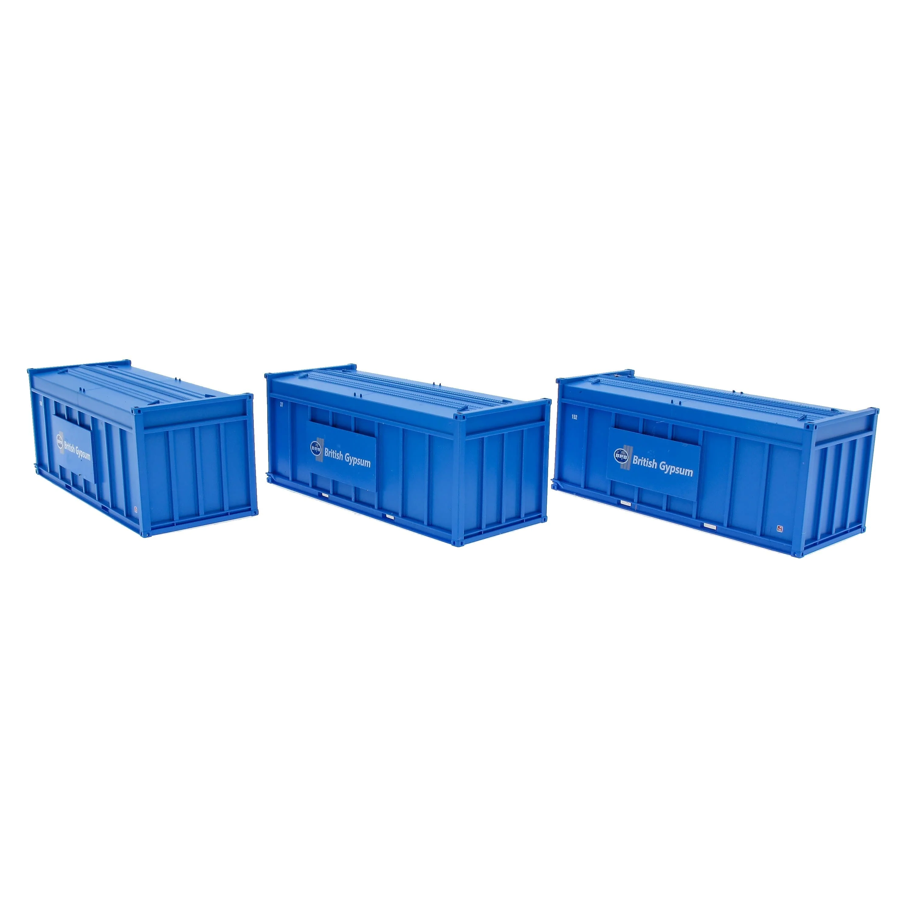 Pack of 3 Gypsum 20' Containers - Blue Containers - Image 3