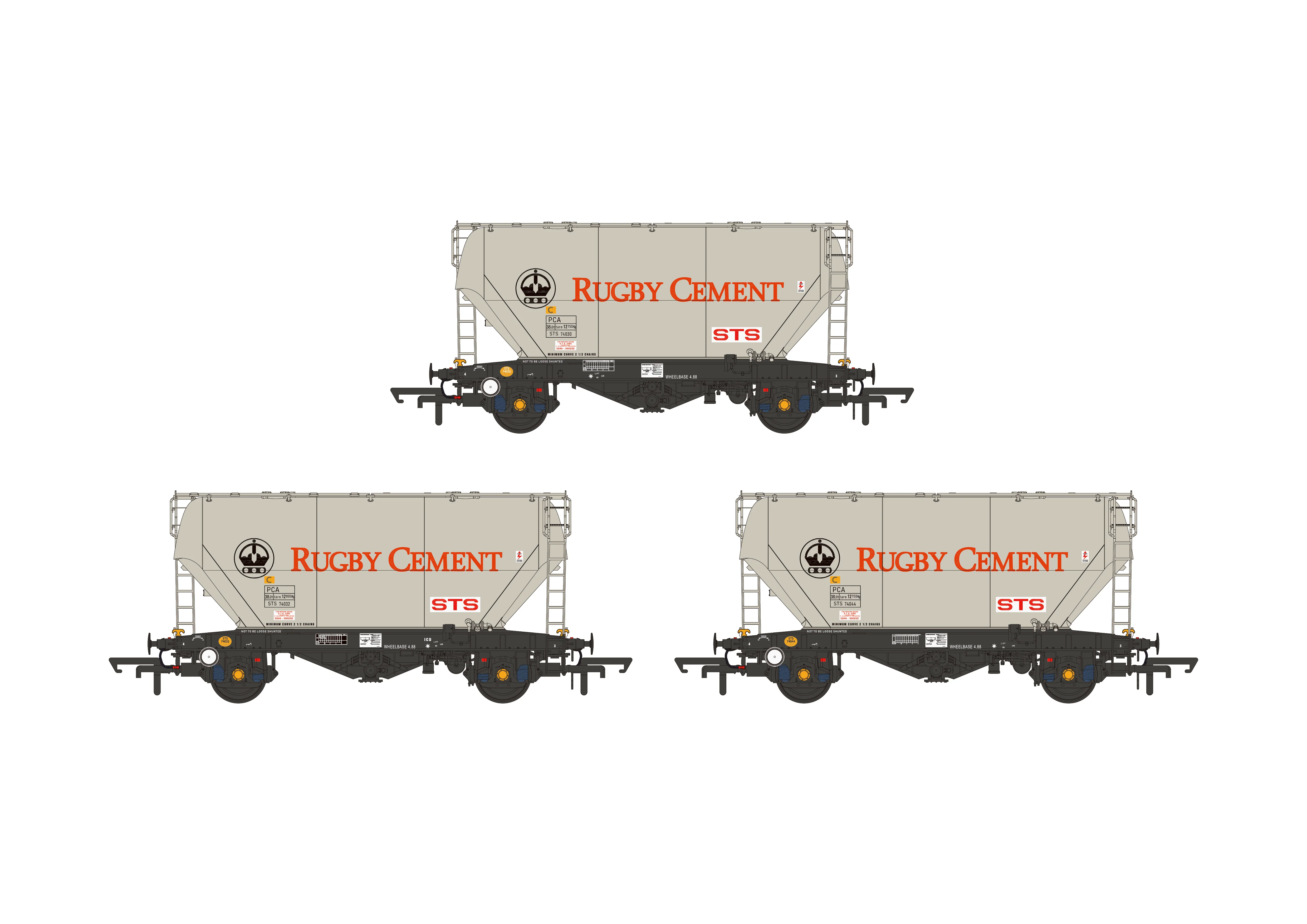 PCA Bulk Cement - Rugby Cement - Pack 5