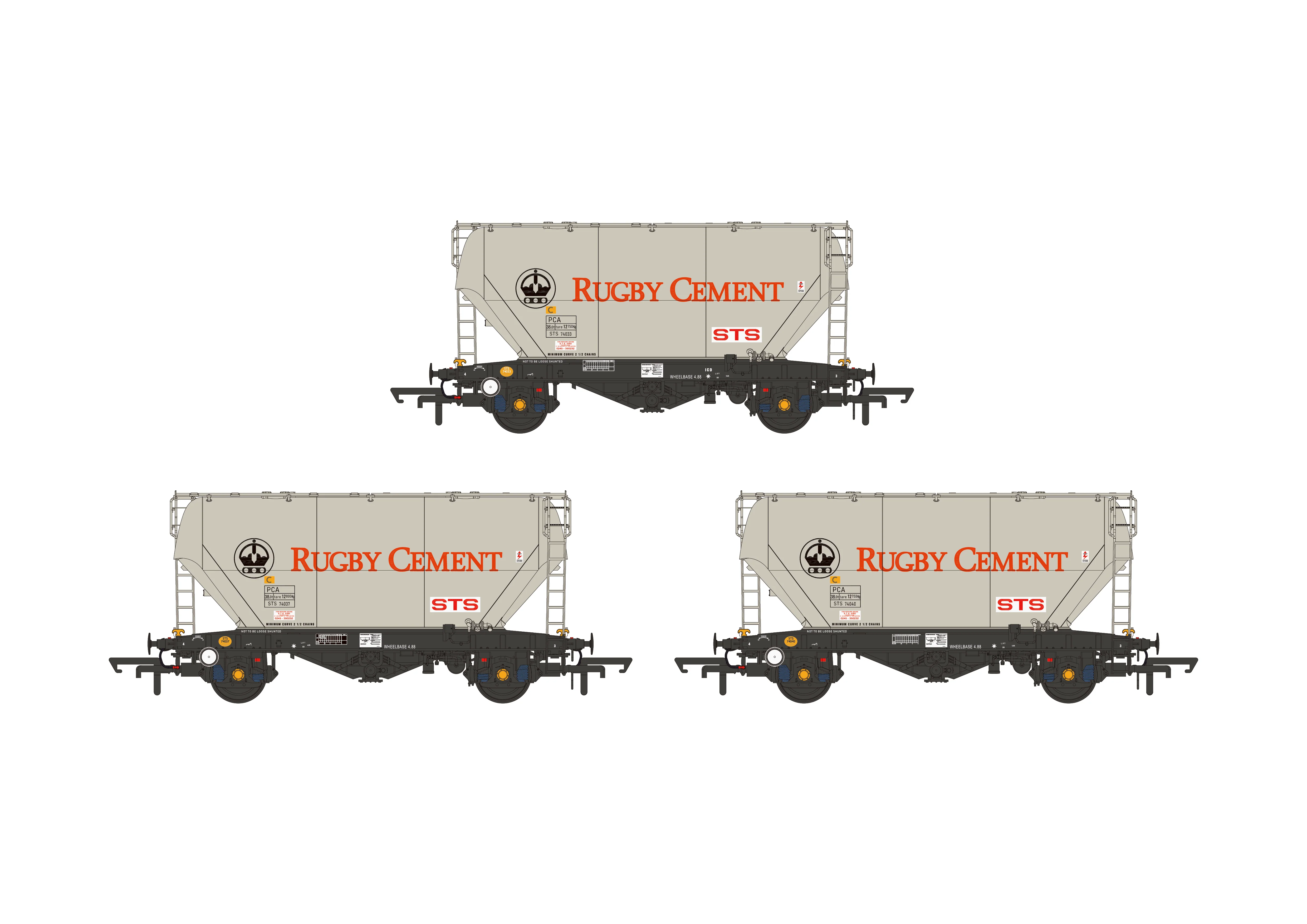 PCA Bulk Cement - Rugby Cement - Pack 6