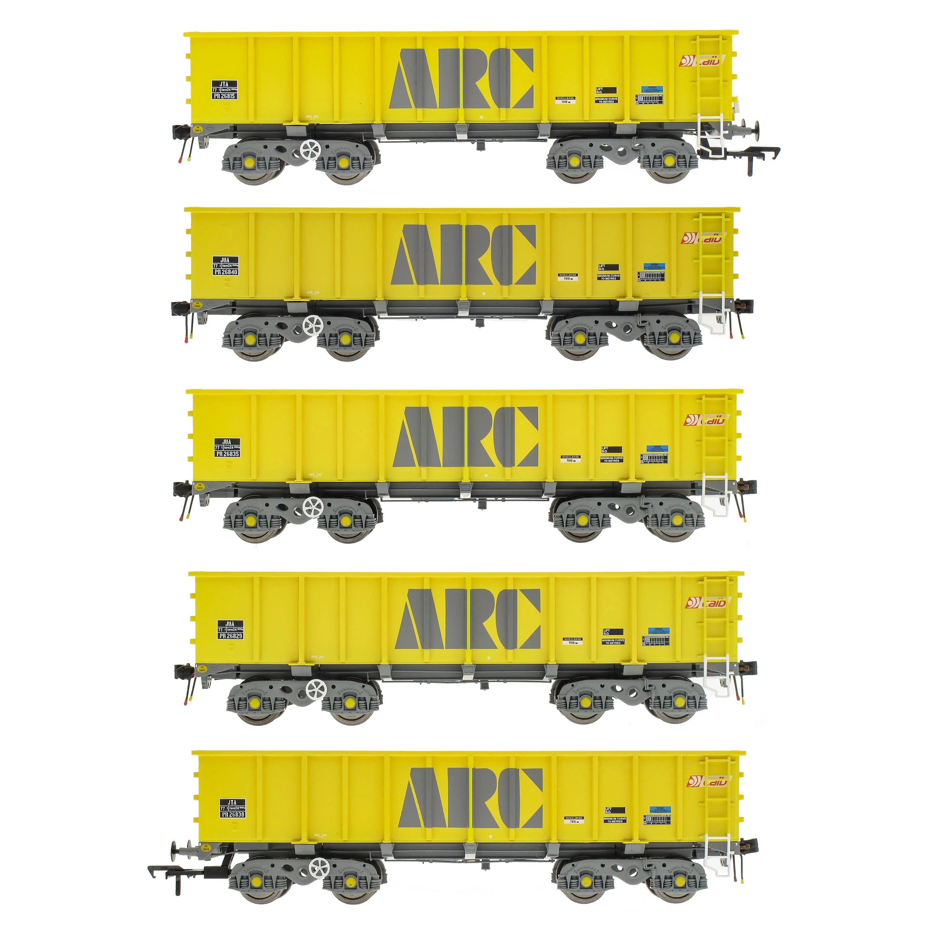PTA/JTA+JUA Bogie Tippler Pack - ARC [CAIB] Mustard - Outer Pack