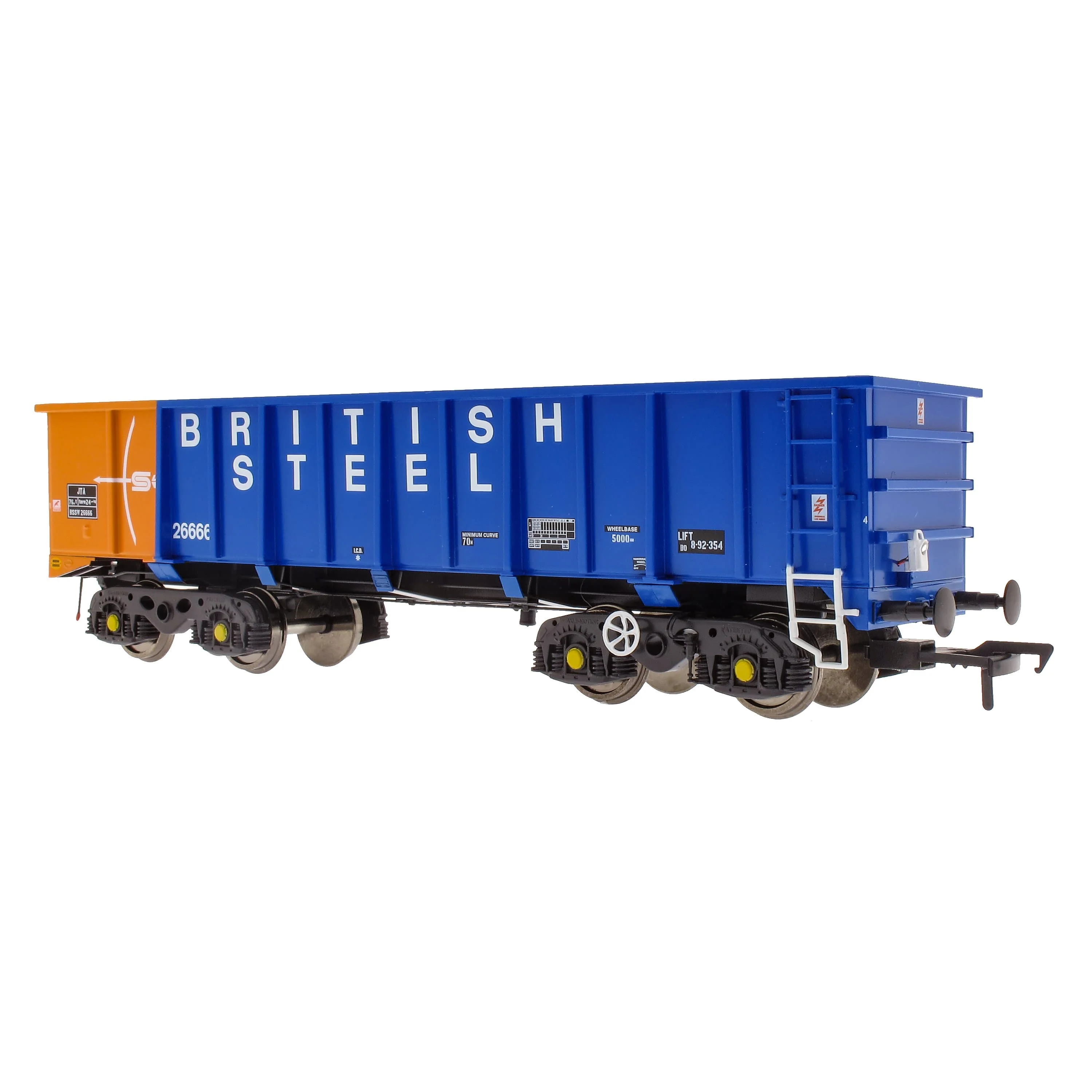 PTA/JTA+JUA Bogie Tippler Pack - British Steel Blue (Outer) - Image 4