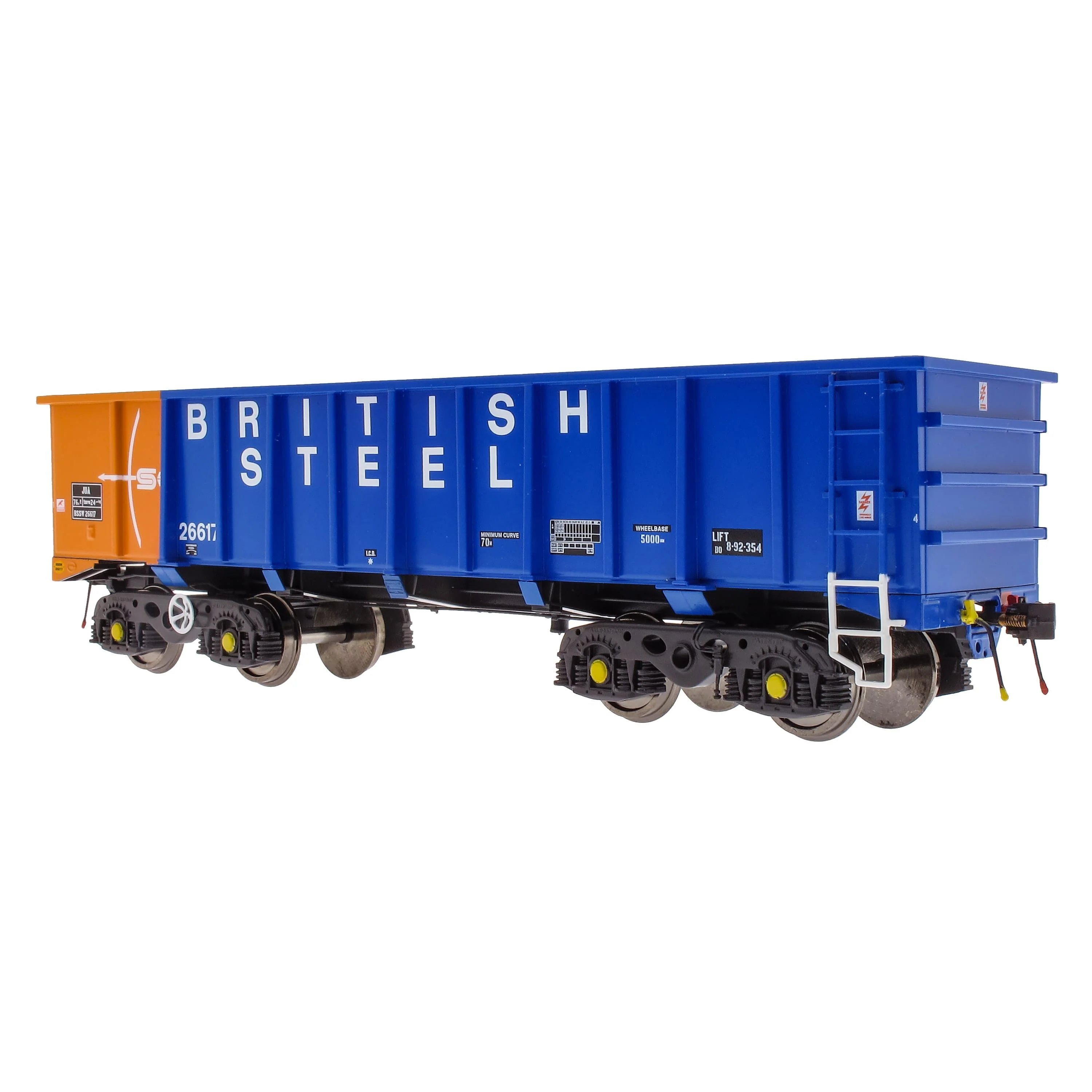 PTA/JTA+JUA Bogie Tippler Pack - British Steel Blue (Outer) - Image 5