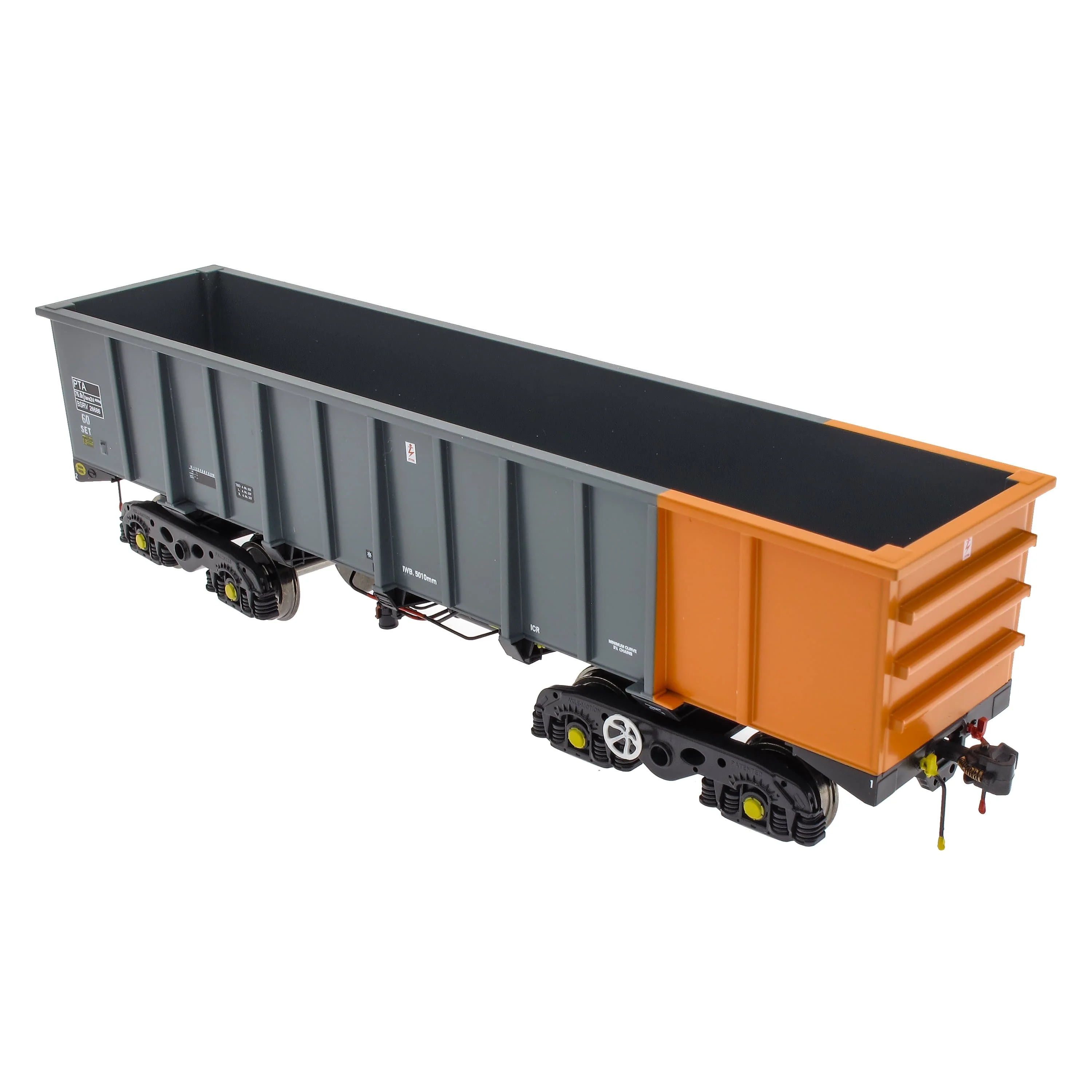 PTA/JTA+JUA Bogie Tippler Pack - British Steel Grey & Orange (Outer) - Image 12