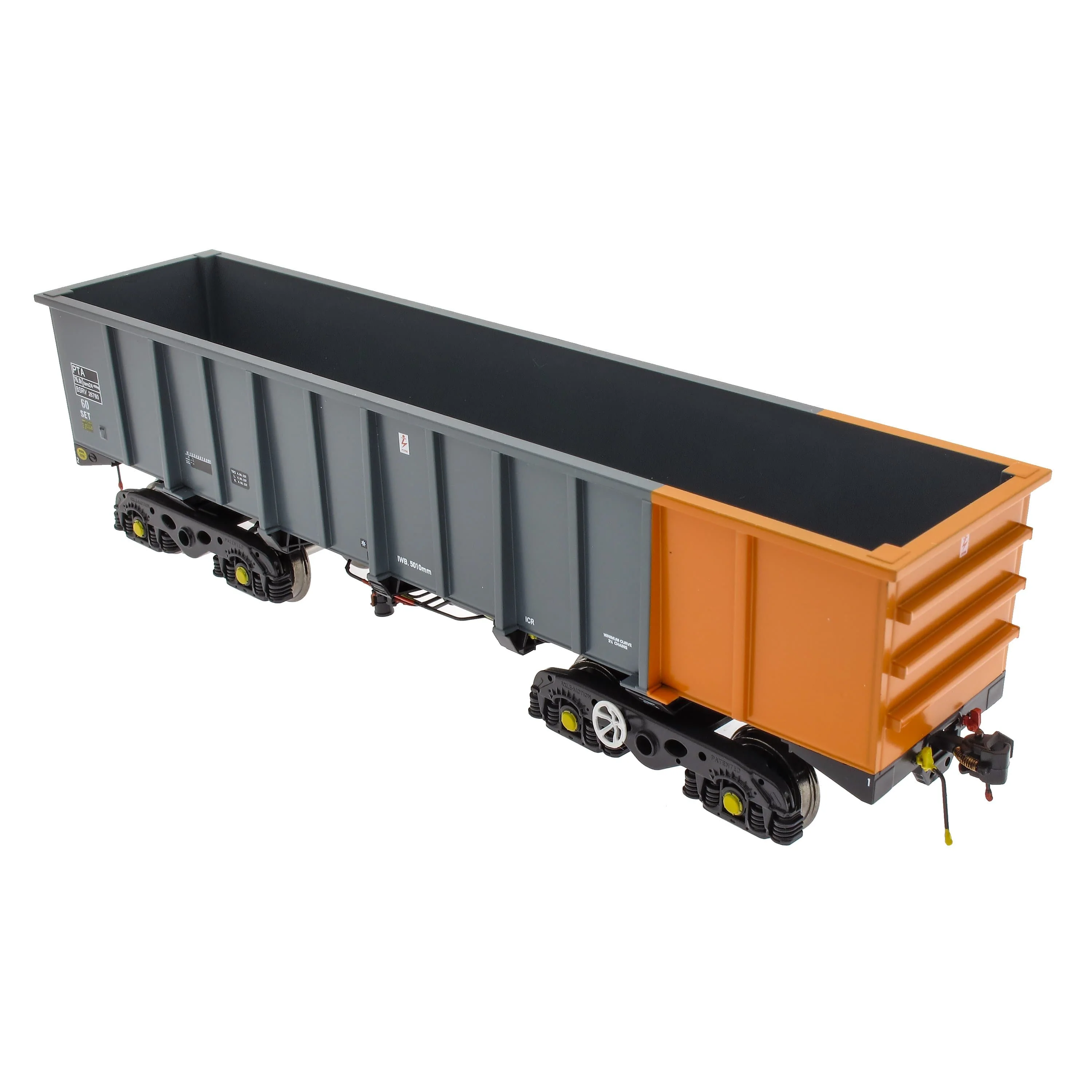 PTA/JTA+JUA Bogie Tippler Pack - British Steel Grey & Orange (Outer) - Image 13