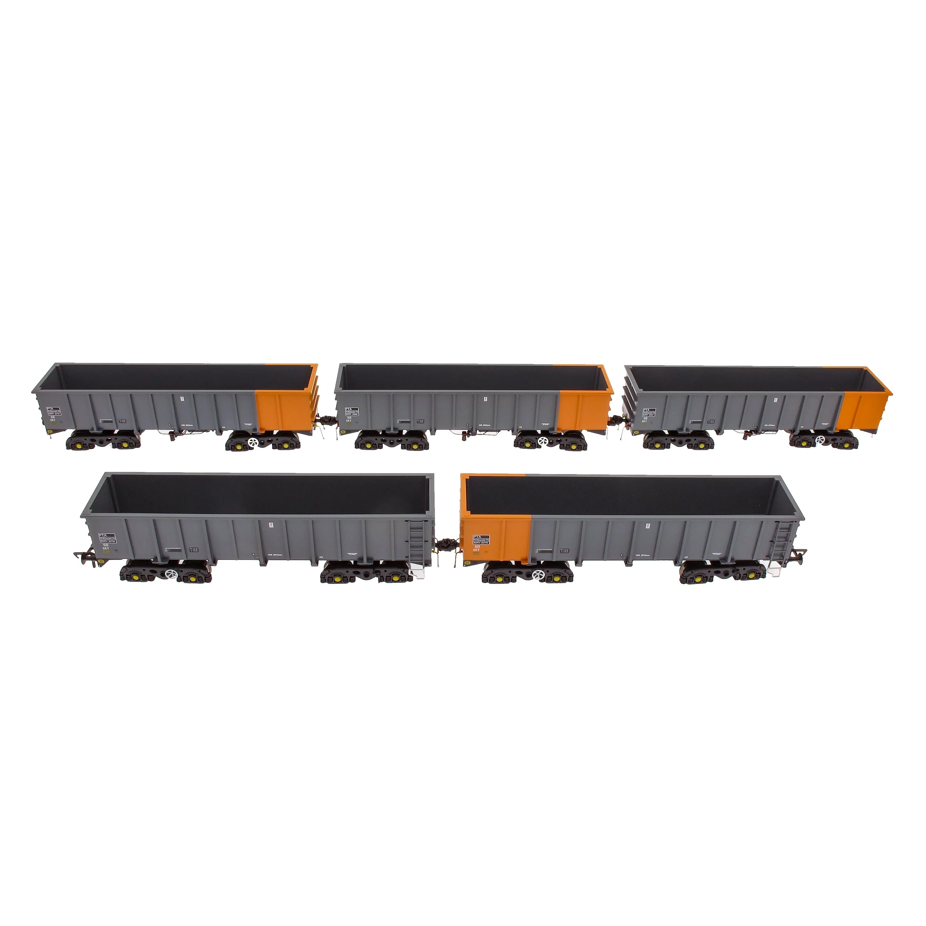 PTA/JTA+JUA Bogie Tippler Pack - British Steel Grey & Orange (Outer) - Image 3