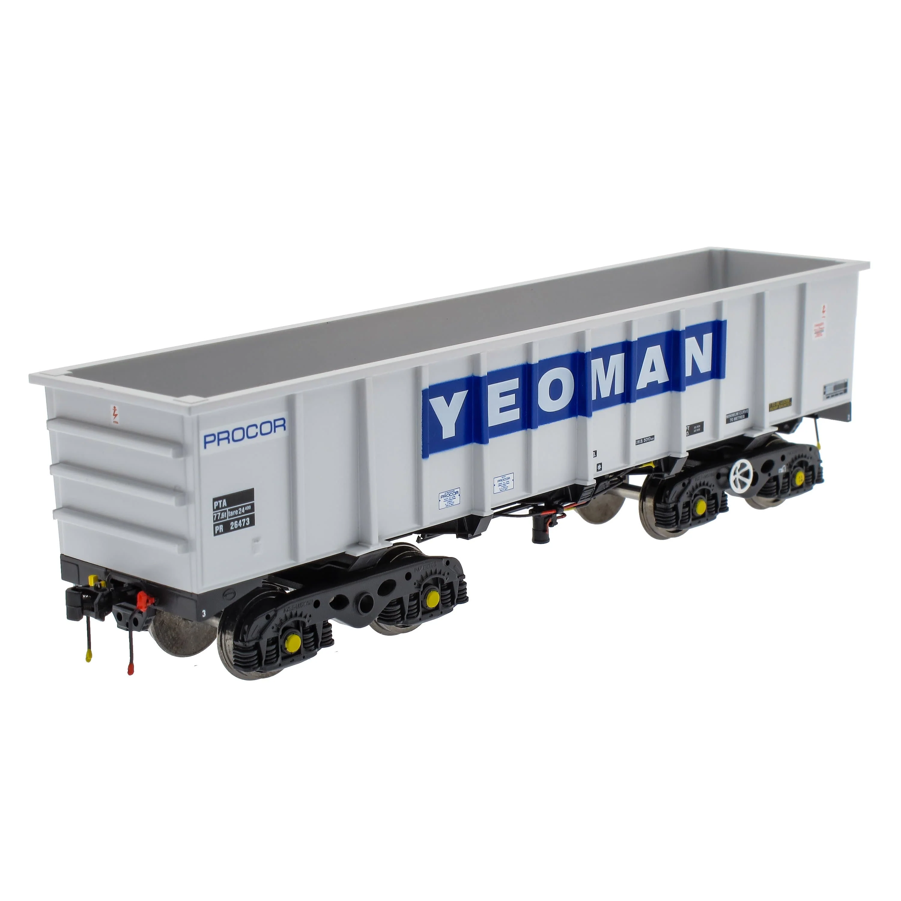 PTA/JTA+JUA Bogie Tippler Pack - Yeoman [Procor] Grey / Ivory - Outer Pack - Image 10
