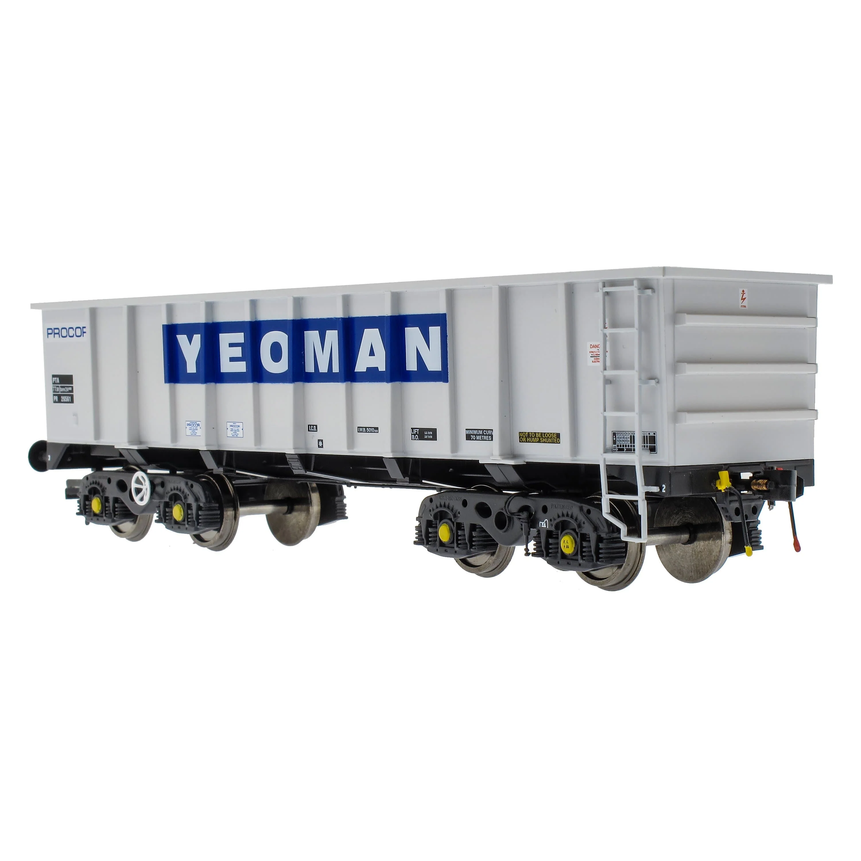 PTA/JTA+JUA Bogie Tippler Pack - Yeoman [Procor] Grey / Ivory - Outer Pack - Image 8
