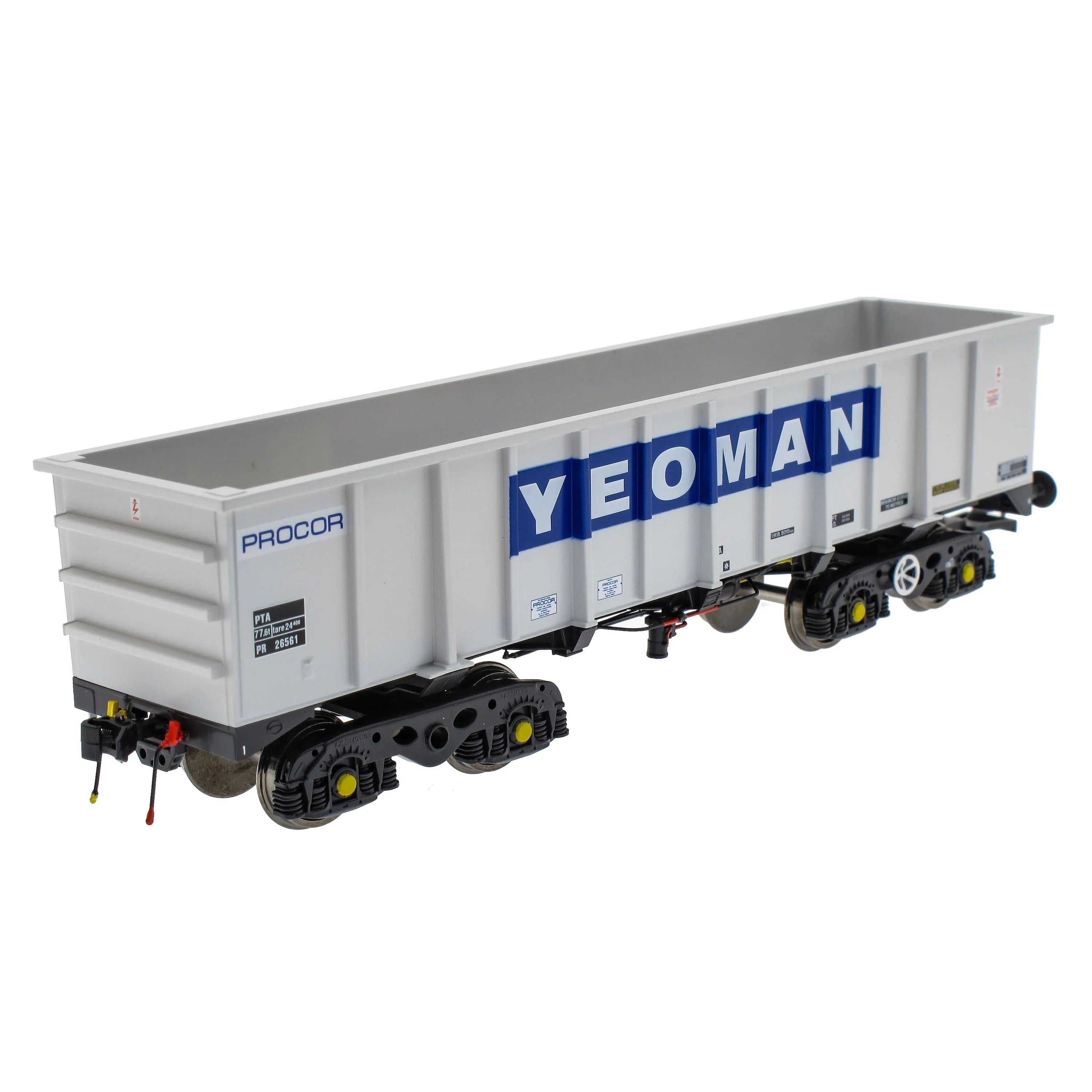 PTA/JTA+JUA Bogie Tippler Pack - Yeoman [Procor] Grey / Ivory - Outer Pack - Image 9