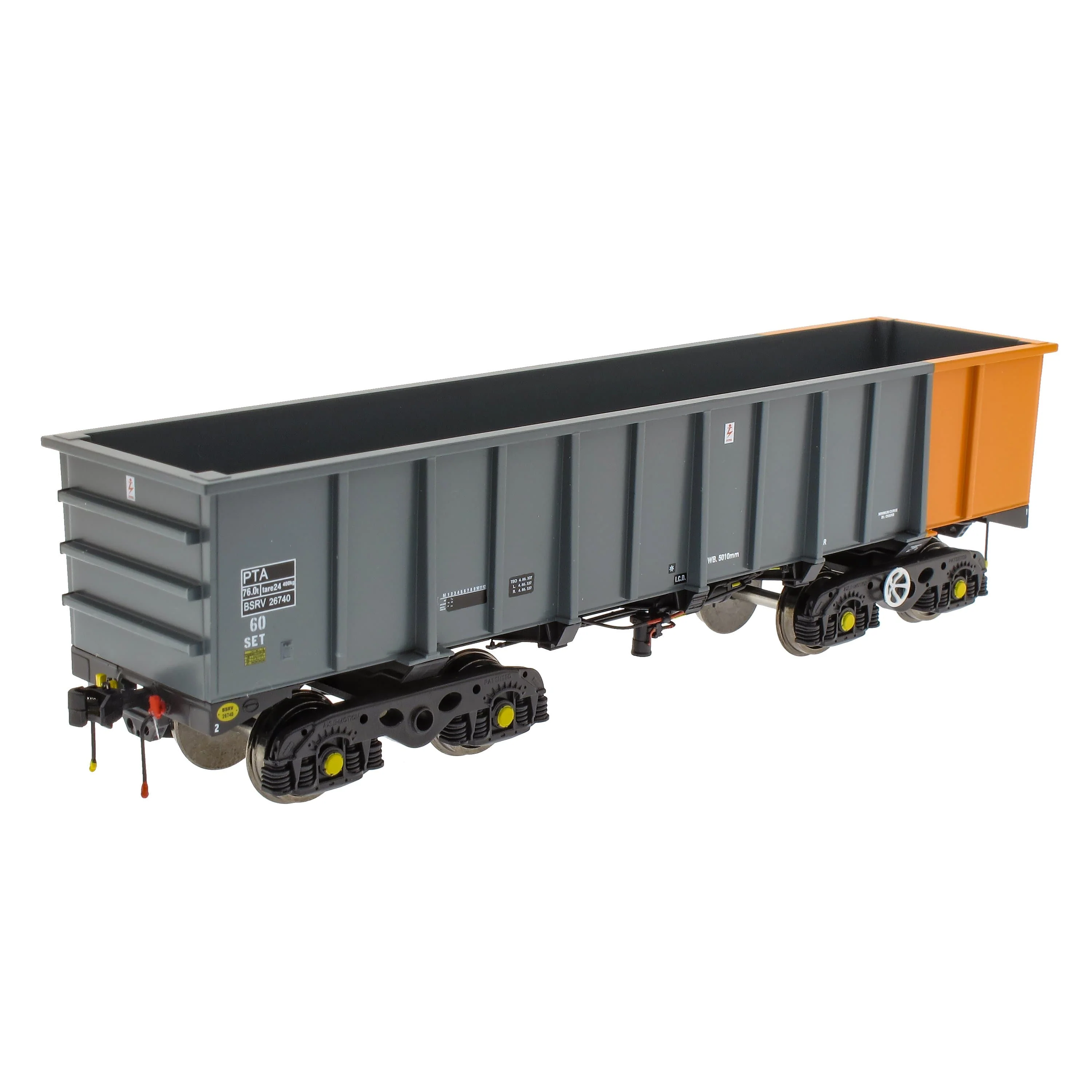 PTA/JUA Bogie Tippler Pack - British Steel Grey & Orange (Inner) - Image 9