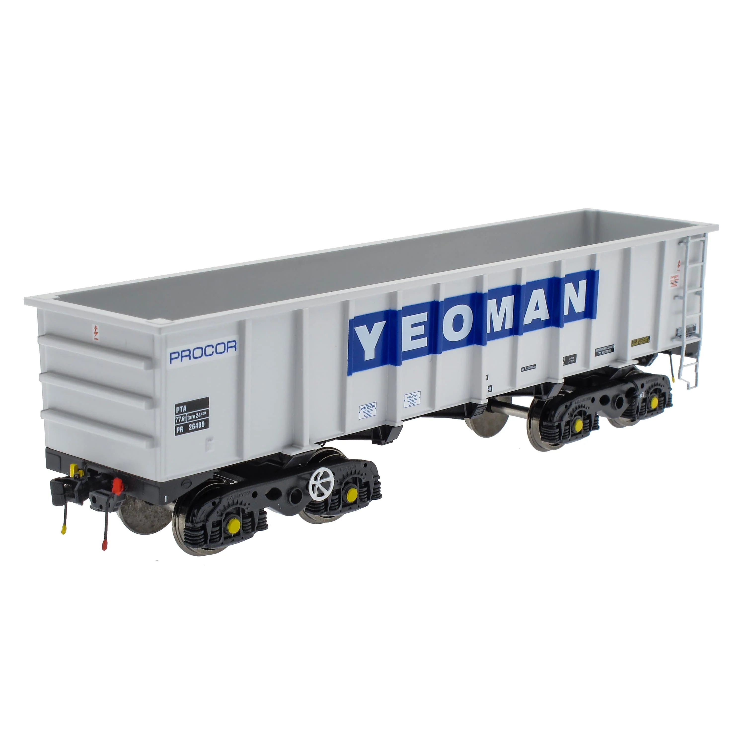 PTA/JUA Bogie Tippler Pack - Yeoman [Procor] Grey / Ivory - Inner Pack - Image 10