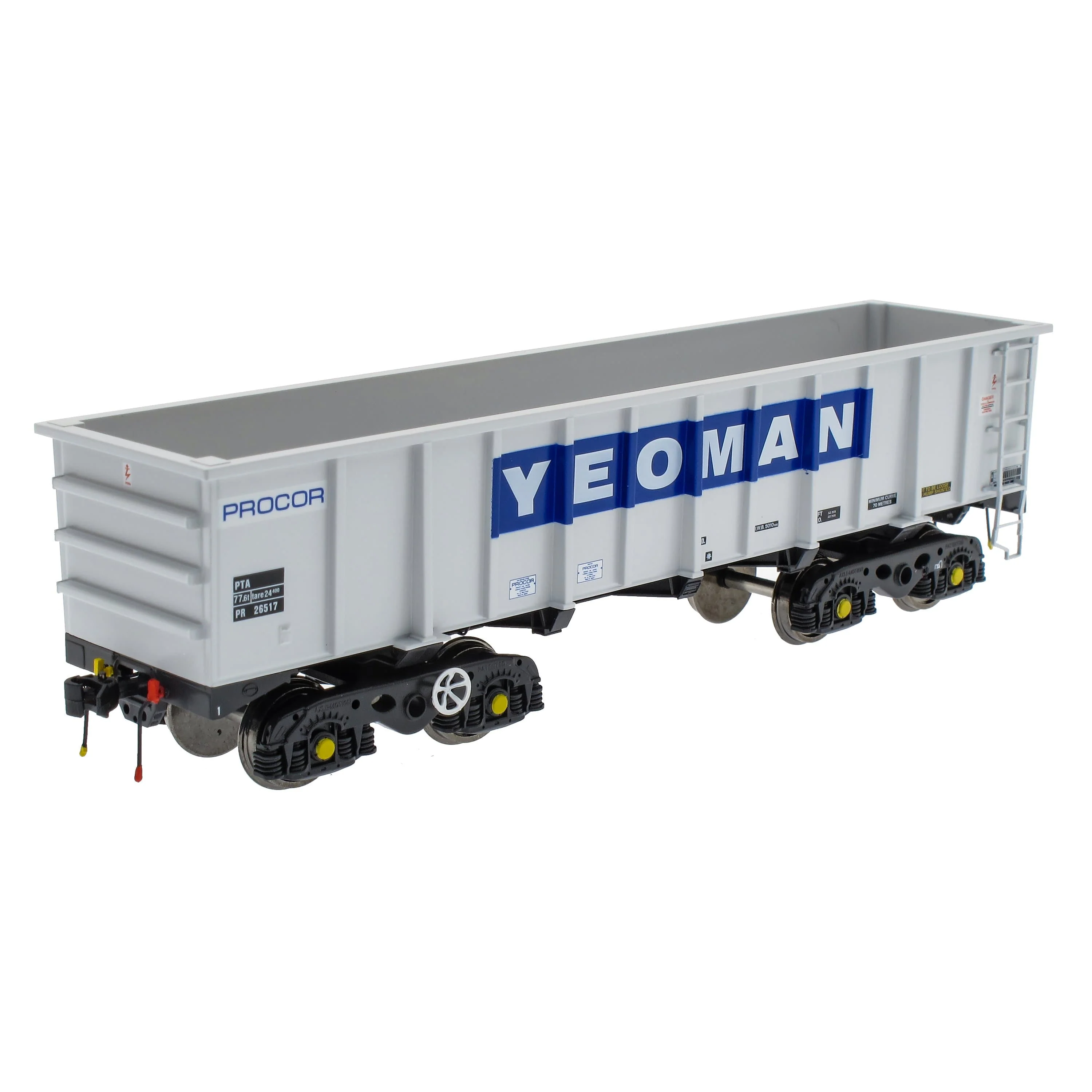 PTA/JUA Bogie Tippler Pack - Yeoman [Procor] Grey / Ivory - Inner Pack - Image 12