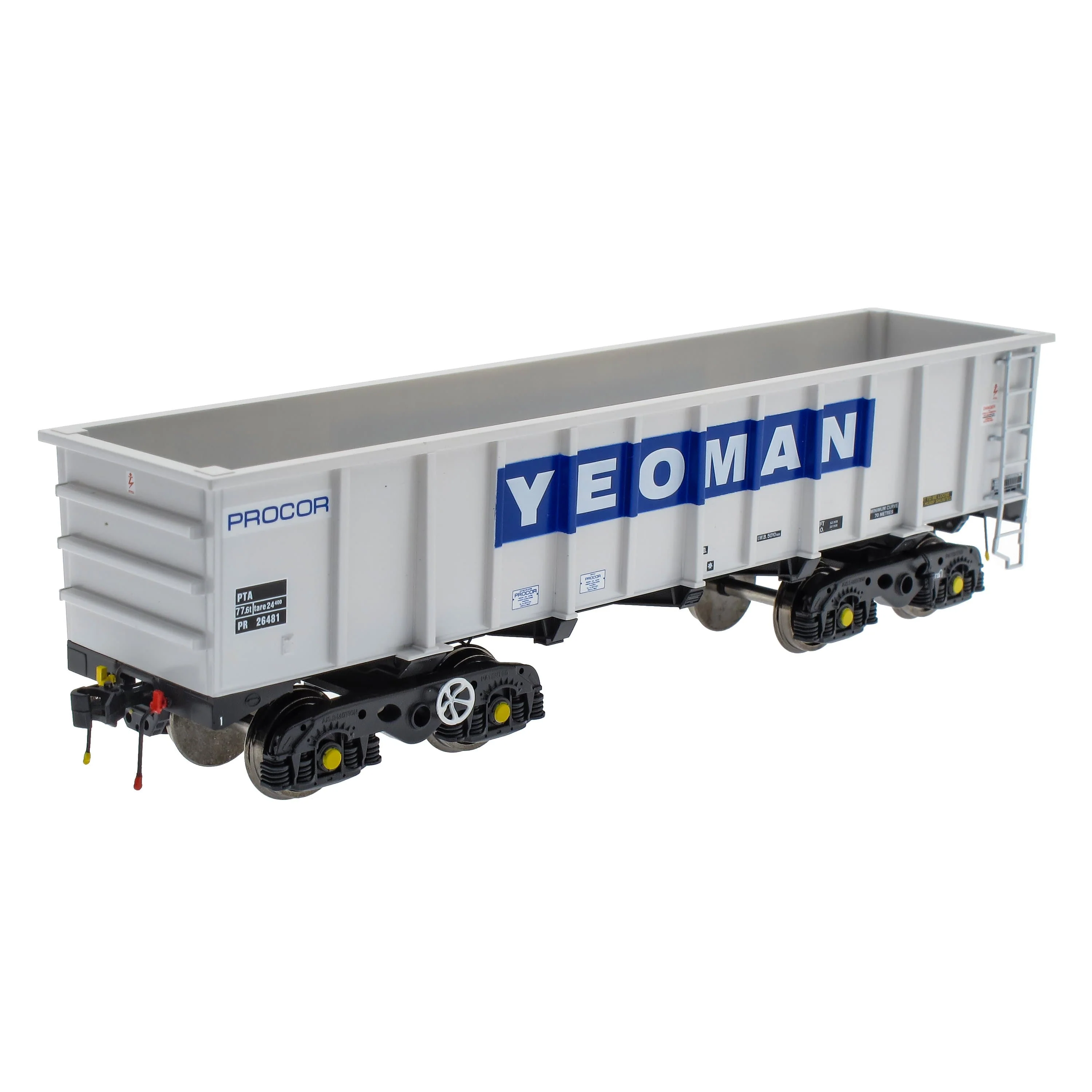 PTA/JUA Bogie Tippler Pack - Yeoman [Procor] Grey / Ivory - Inner Pack - Image 13