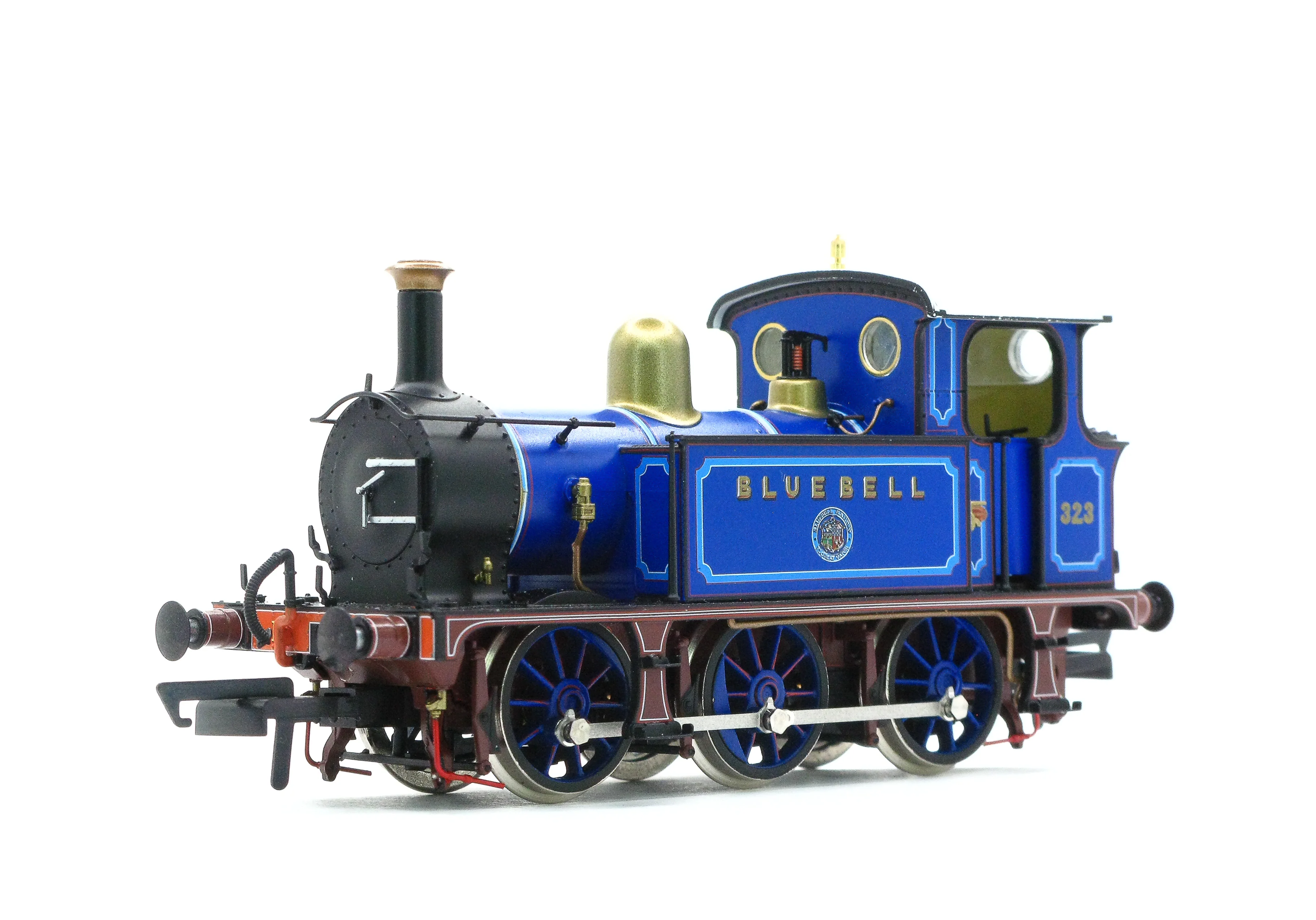 SECR P Class 0-6-0T 323 'Bluebell' in Bluebell Railway lined blue (2010s) - Image 3