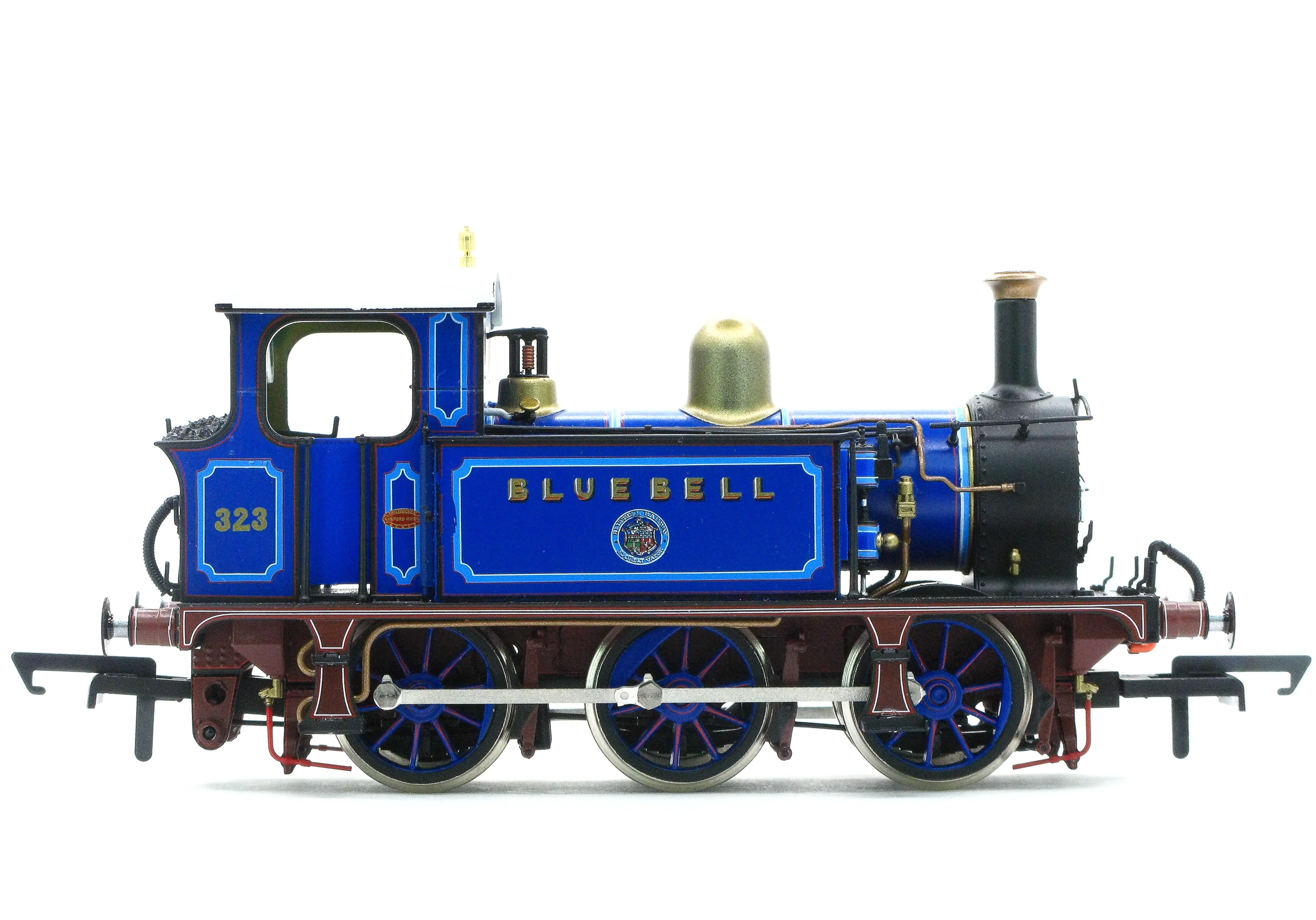 SECR P Class 0-6-0T 323 'Bluebell' in Bluebell Railway lined blue (2010s) - Image 4
